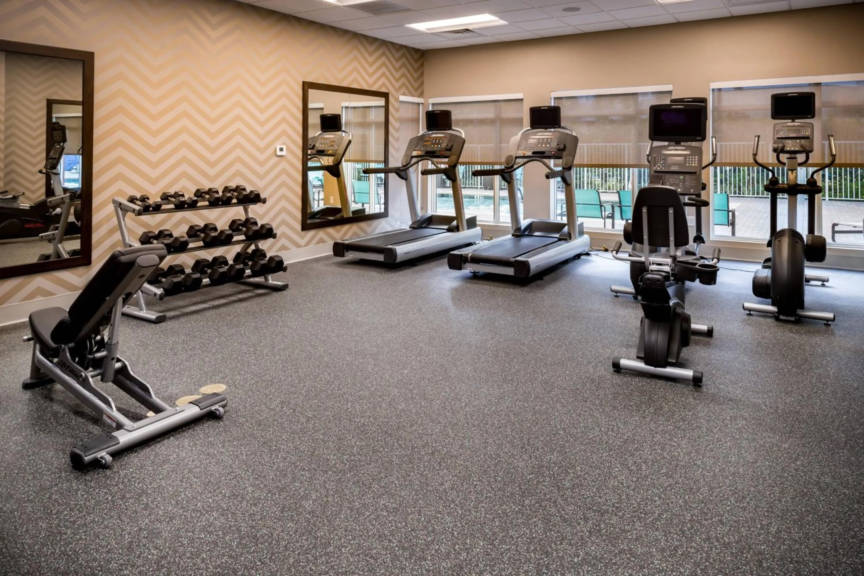 Fitness centre/facilities in Residence Inn by Marriott Miami West/FL Turnpike