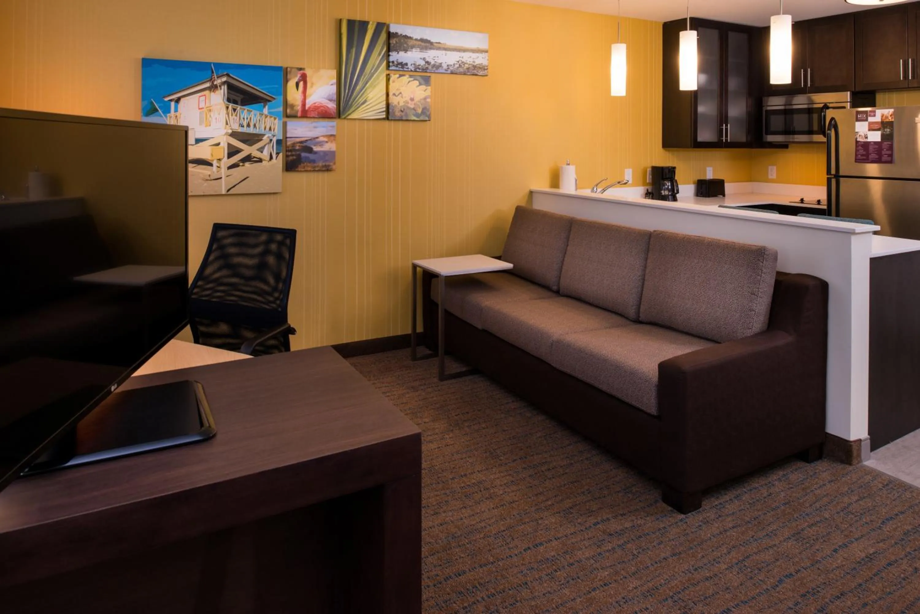 Living room in Residence Inn by Marriott Miami West/FL Turnpike