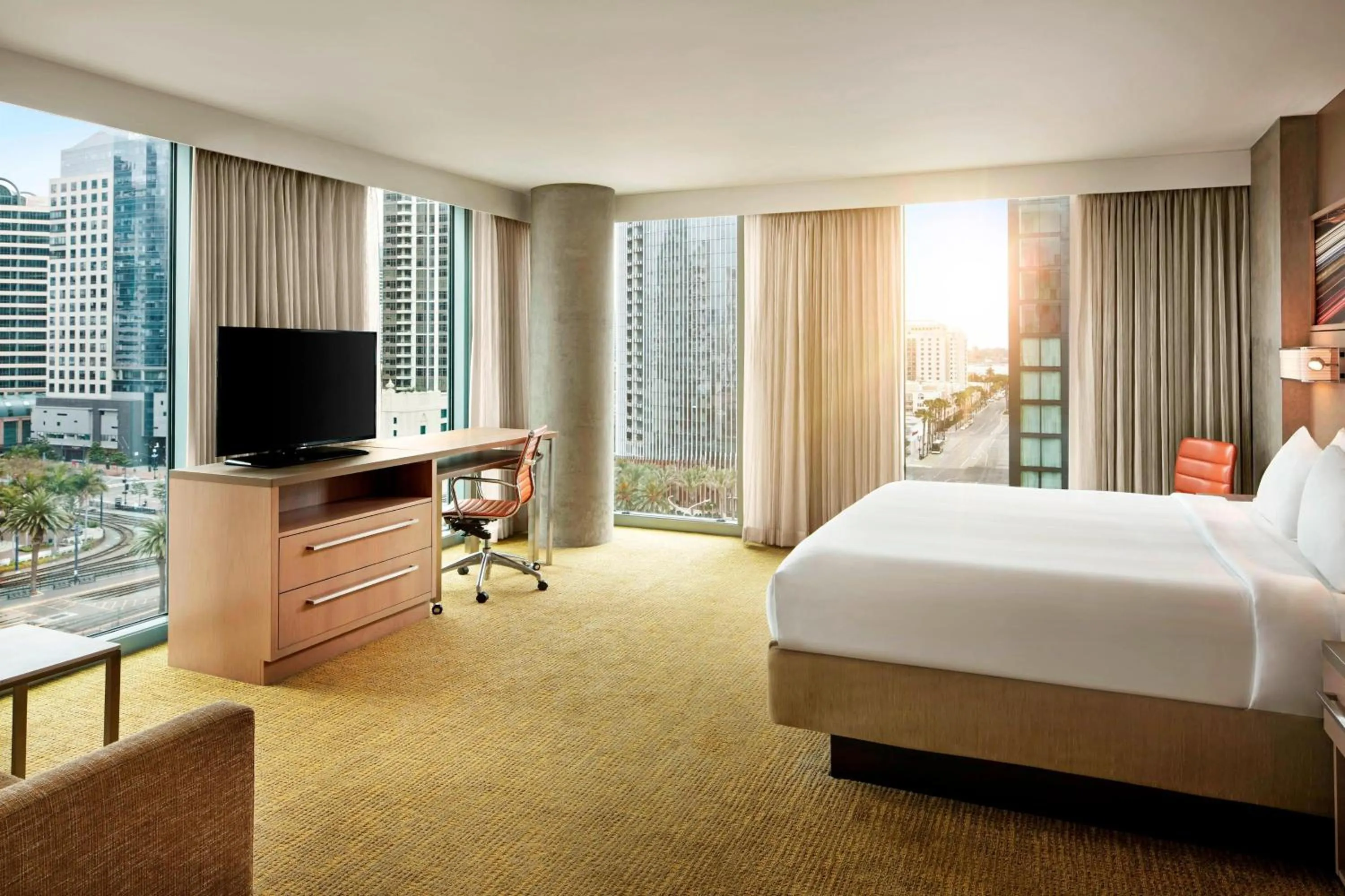 Bedroom, Bed in Residence Inn by Marriott San Diego Downtown/Bayfront