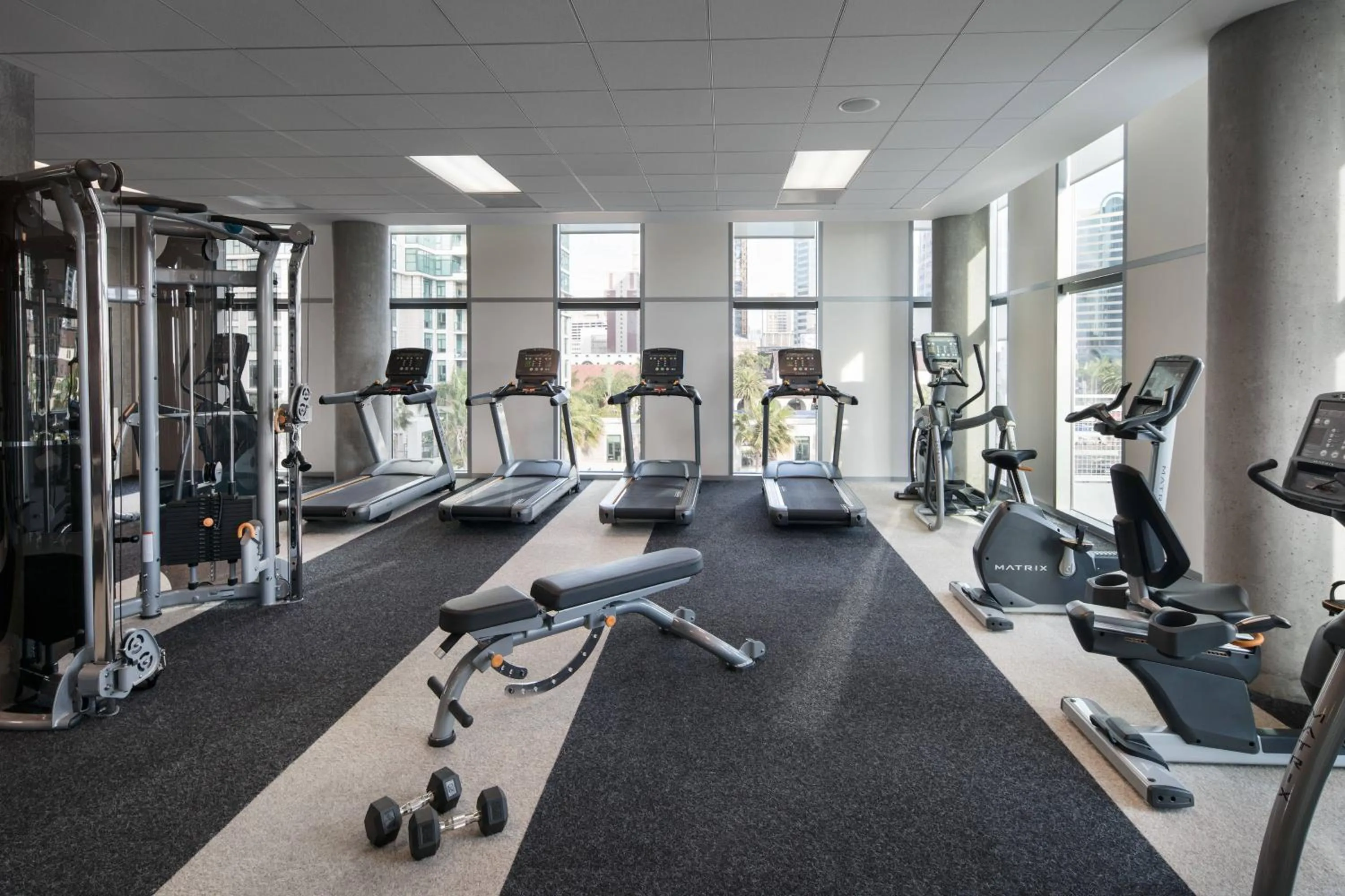 Fitness centre/facilities in Residence Inn by Marriott San Diego Downtown/Bayfront