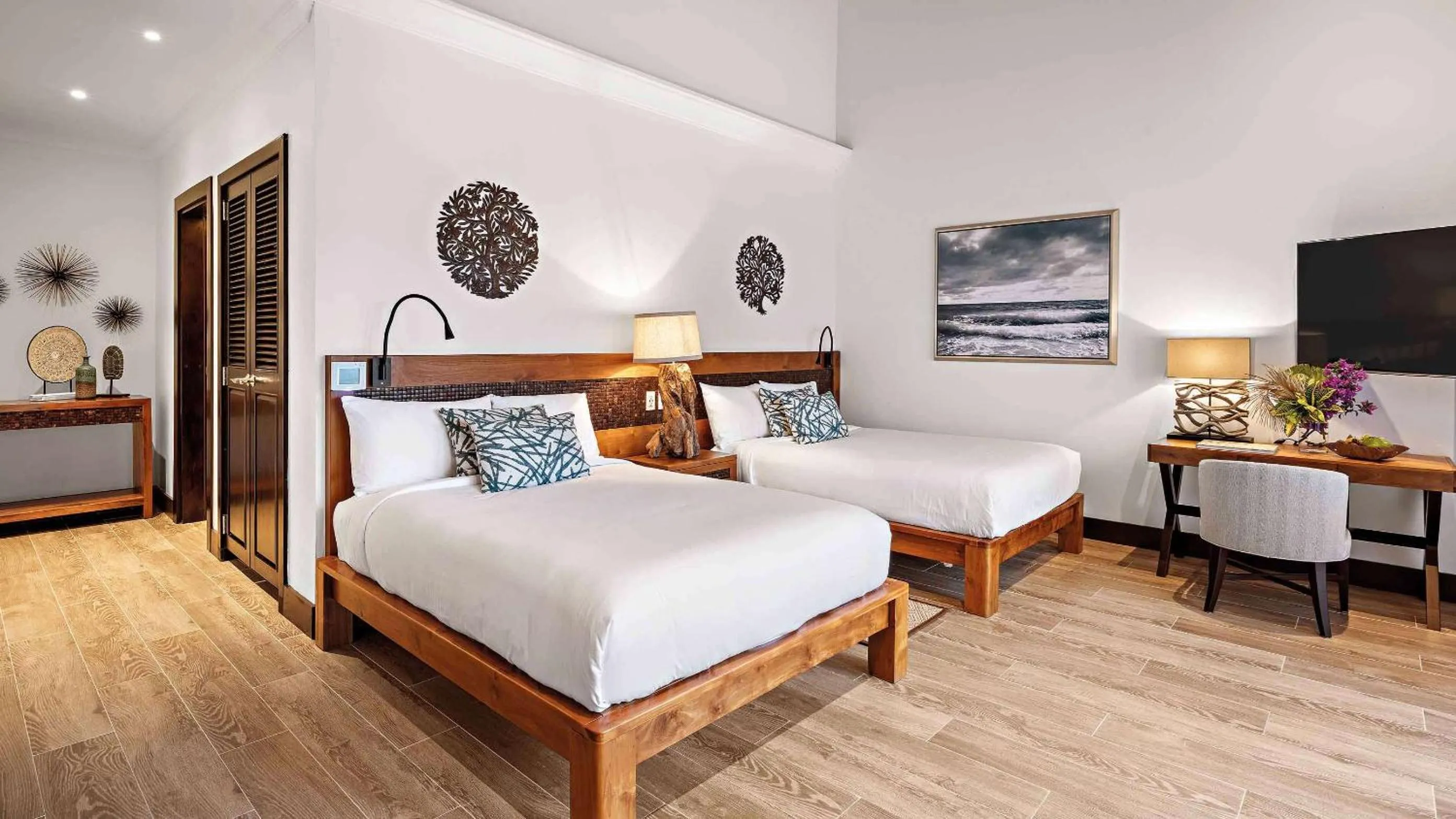 Bedroom, Bed in Zemi Beach House, LXR Hotels & Resorts