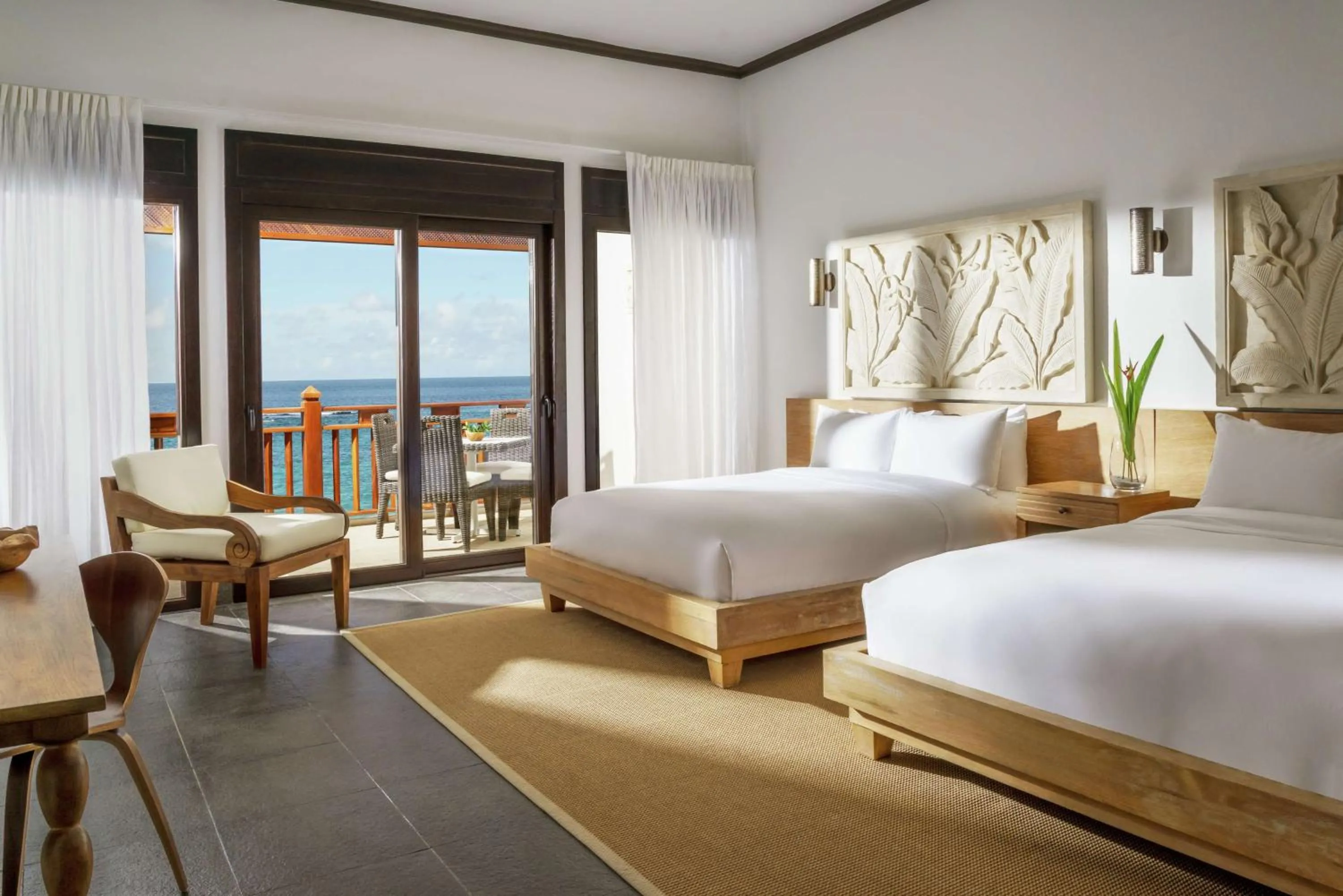 Bedroom, Bed in Zemi Beach House, LXR Hotels & Resorts