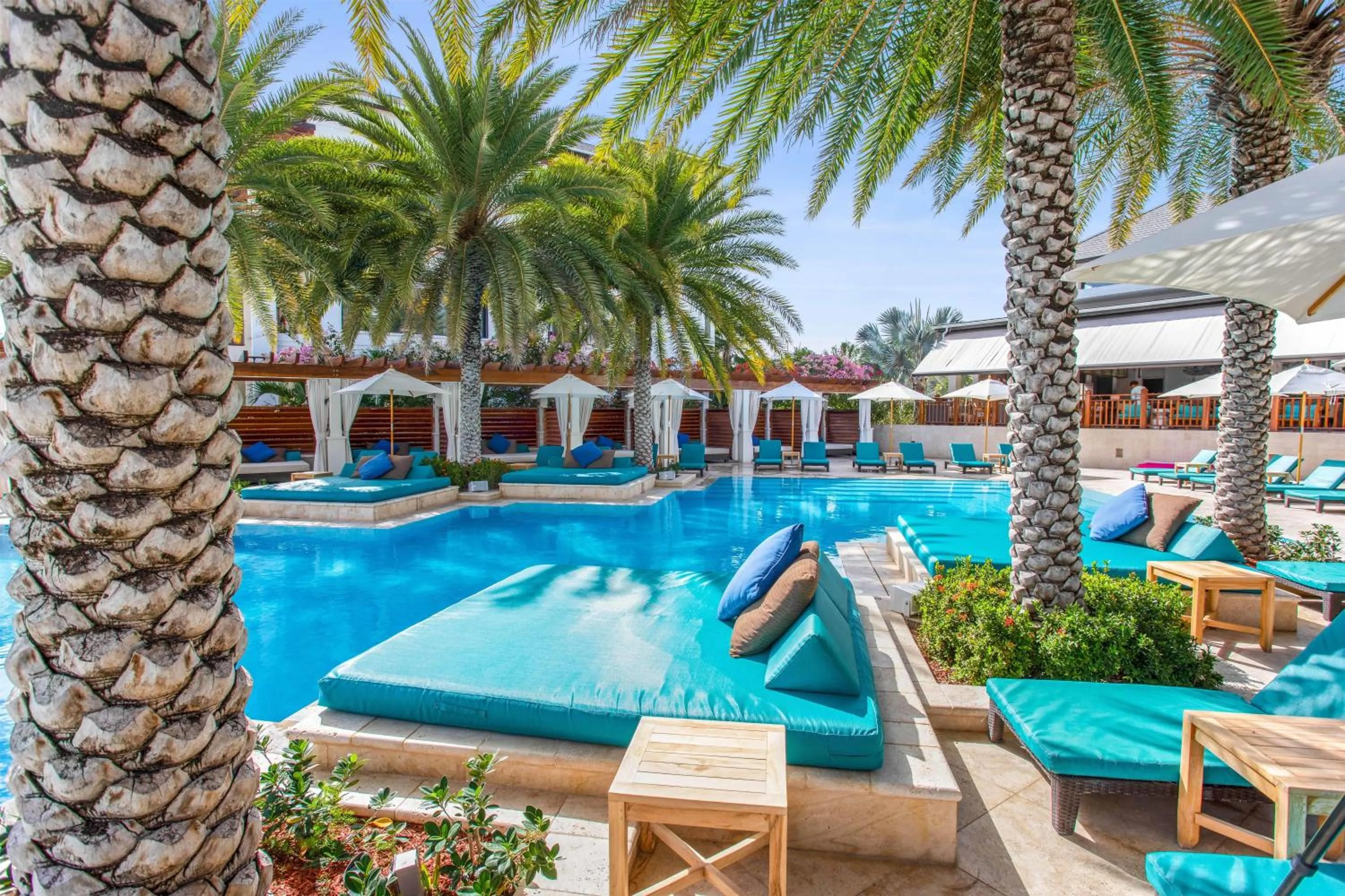 Pool view in Zemi Beach House, LXR Hotels & Resorts