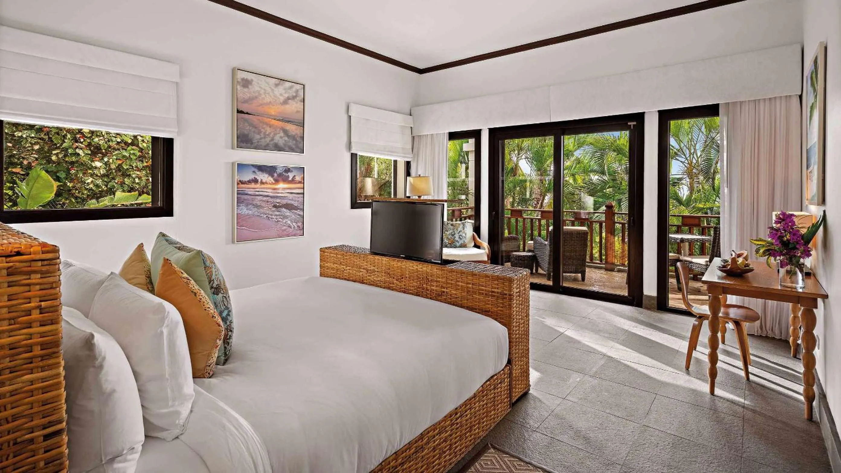 Bed in Zemi Beach House, LXR Hotels & Resorts