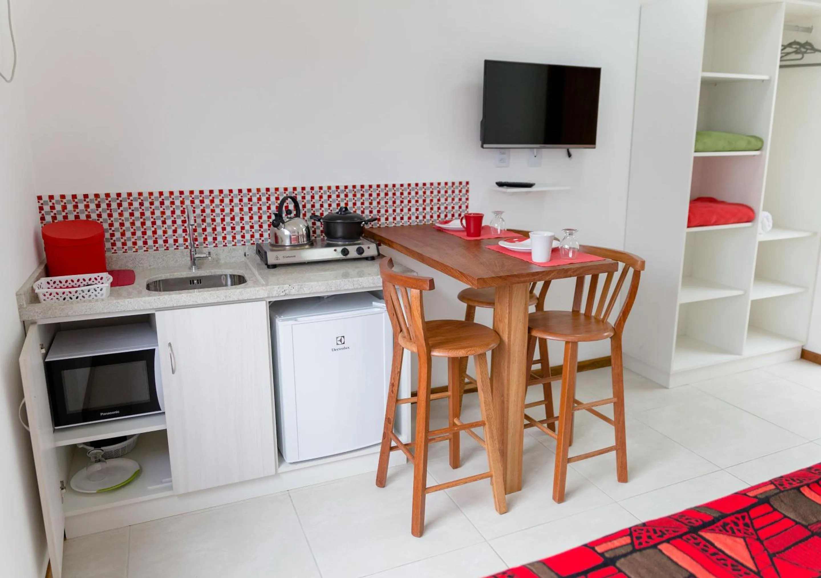 kitchen in Pousada Maiken