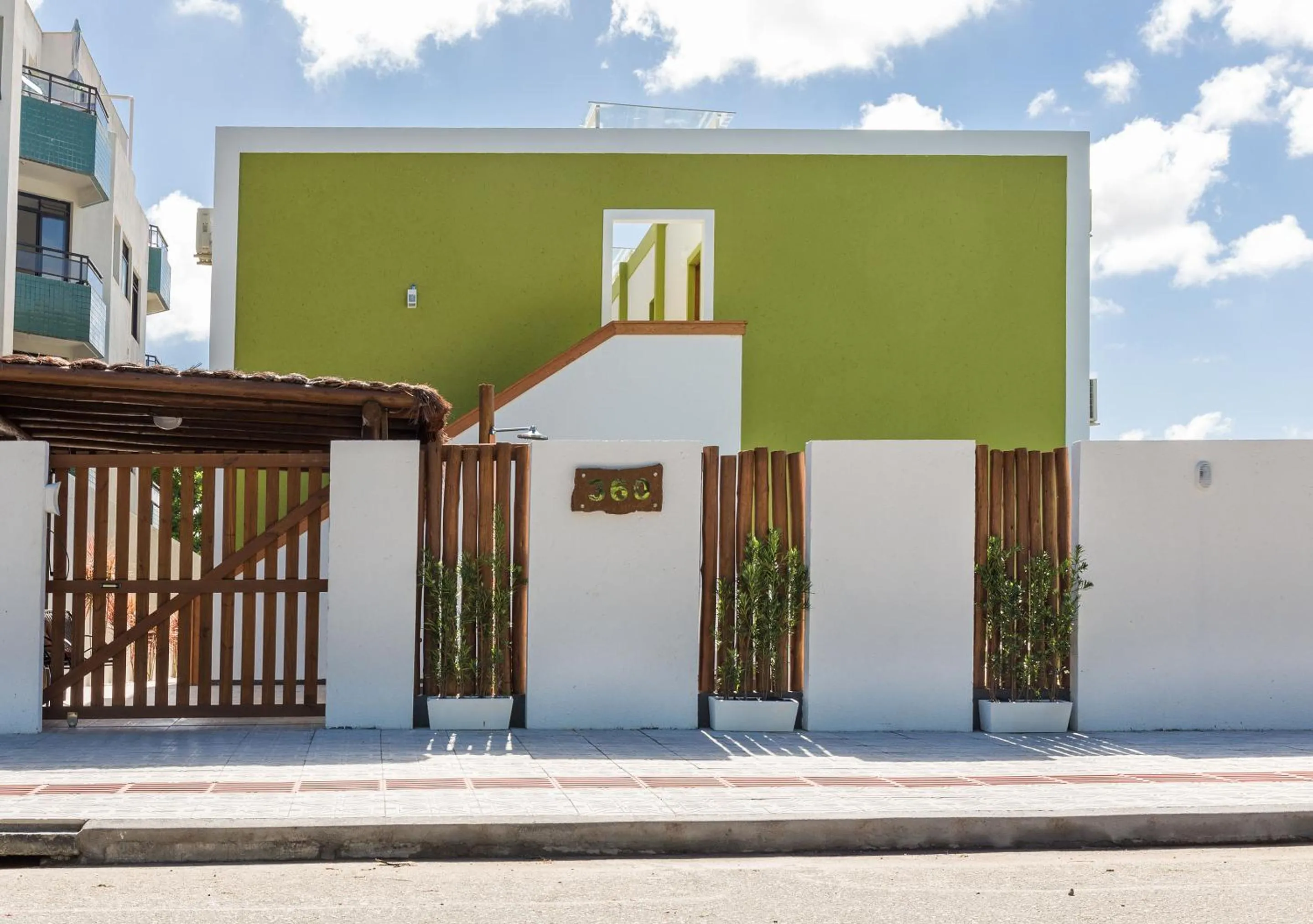 Facade/entrance in Pousada Maiken