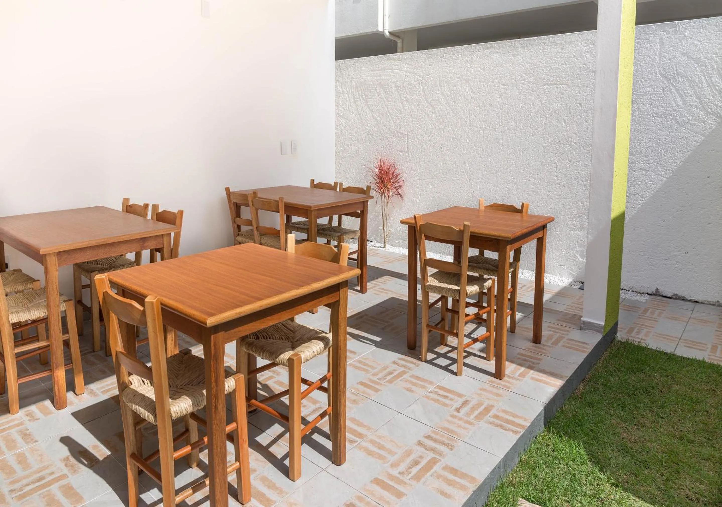 Patio in Pousada Maiken