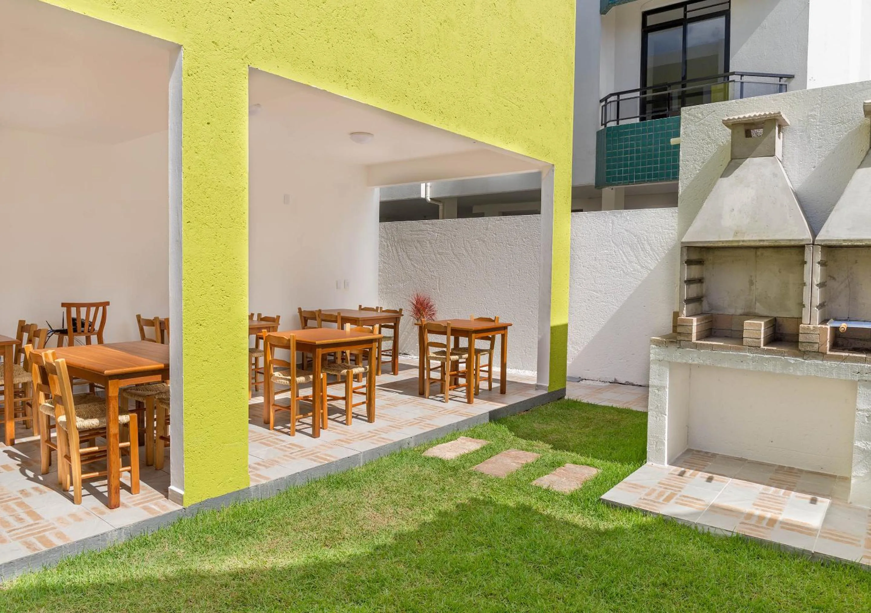 Patio in Pousada Maiken