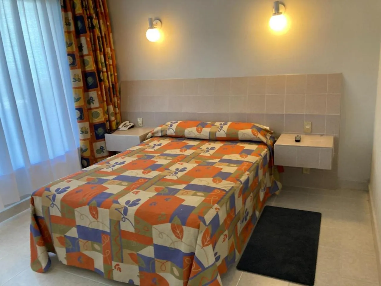 Bed in Hotel Y Parque Acuático La Caldera