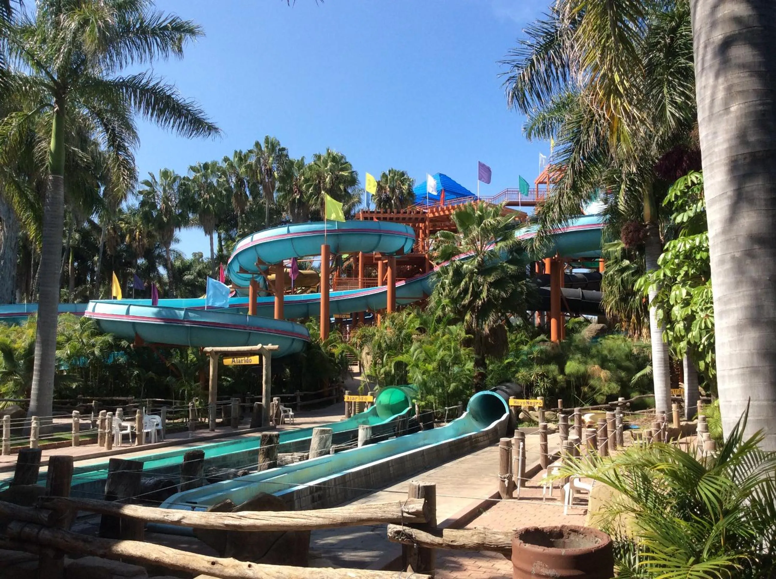 Aqua park in Hotel Y Parque Acuático La Caldera