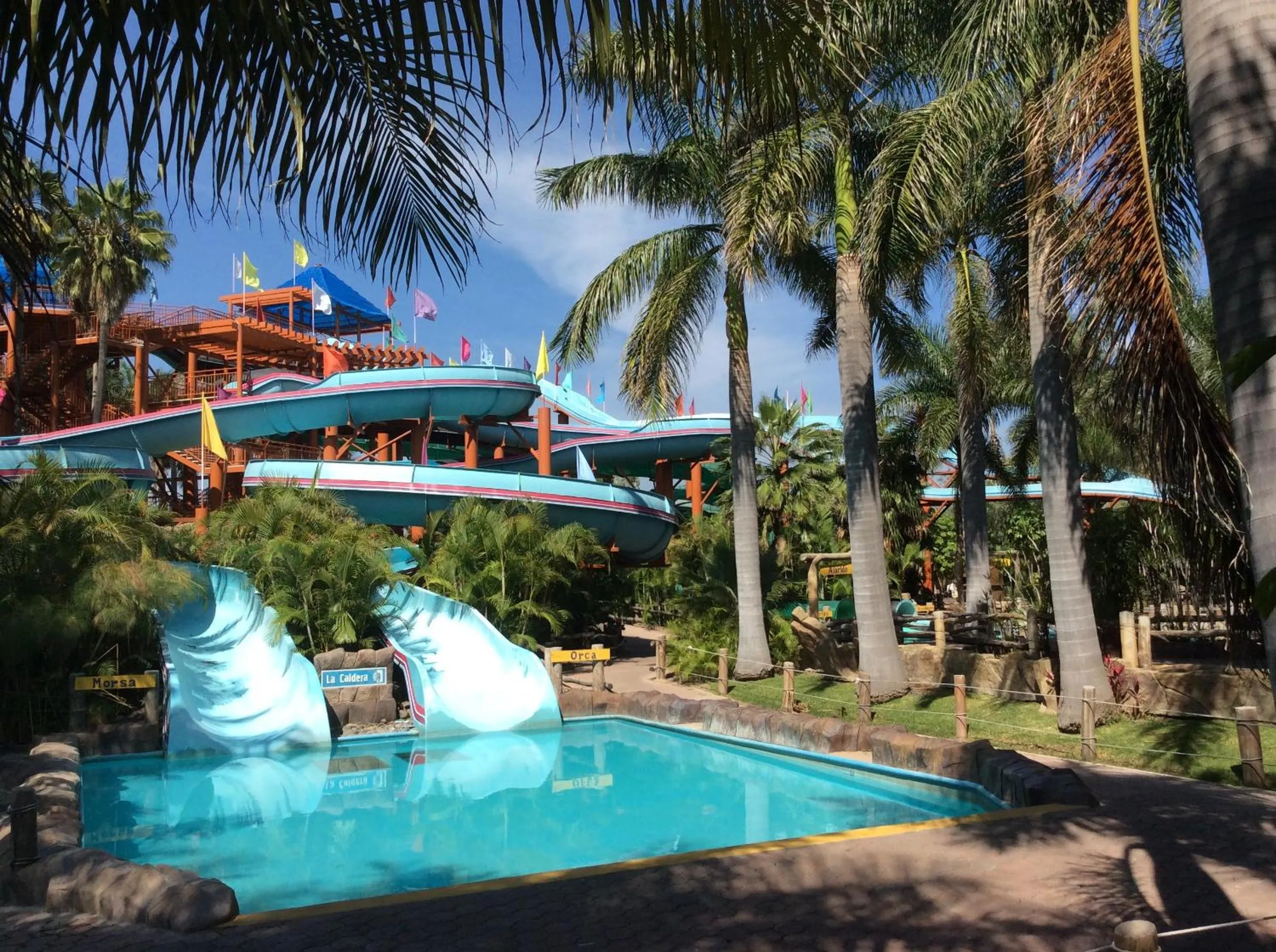 Aqua park in Hotel Y Parque Acuático La Caldera