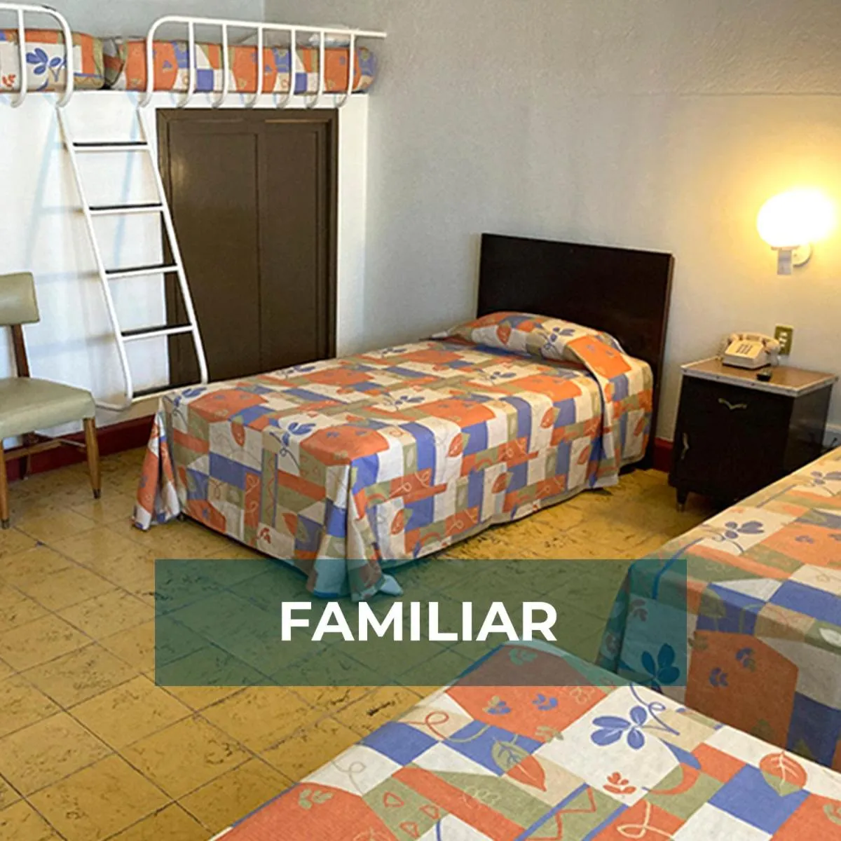 Bed in Hotel Y Parque Acuático La Caldera