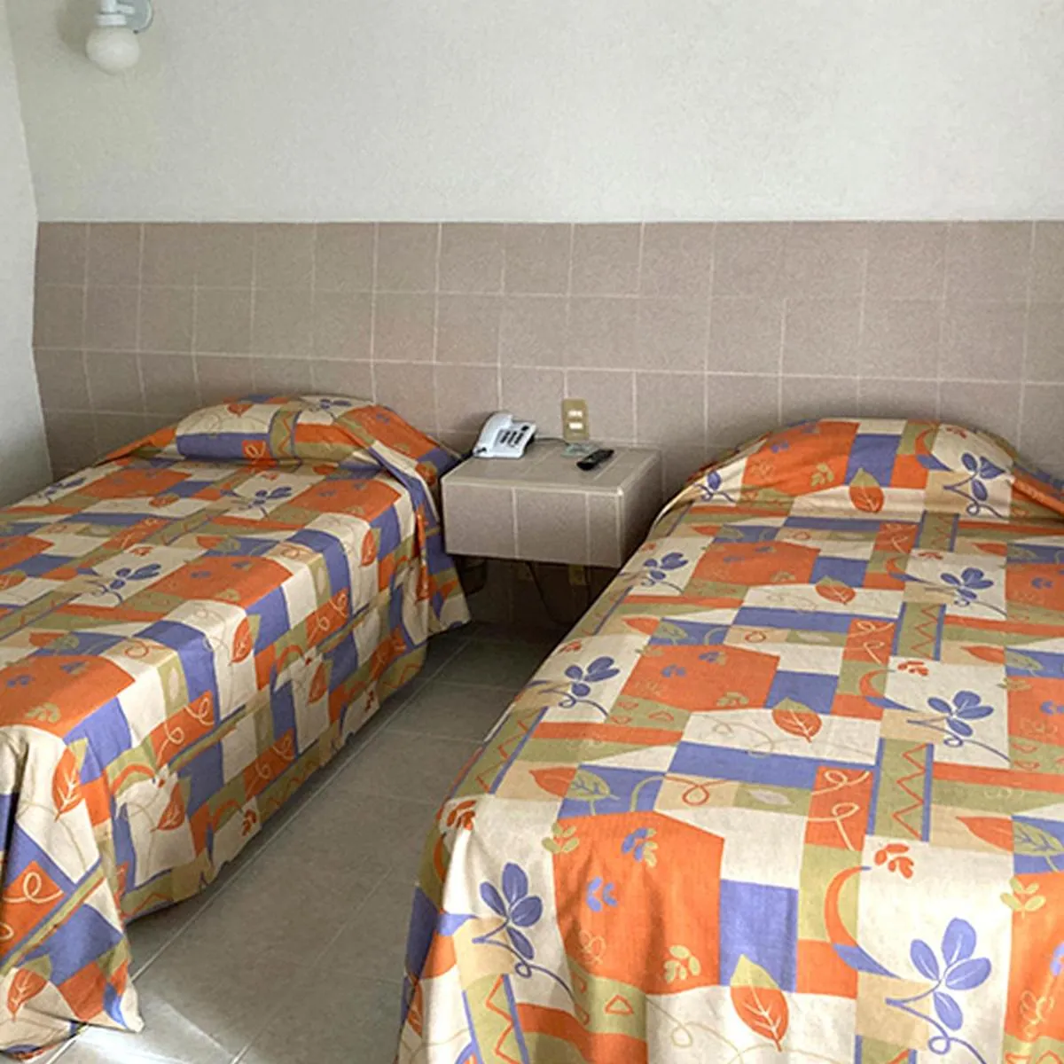 Bed in Hotel Y Parque Acuático La Caldera