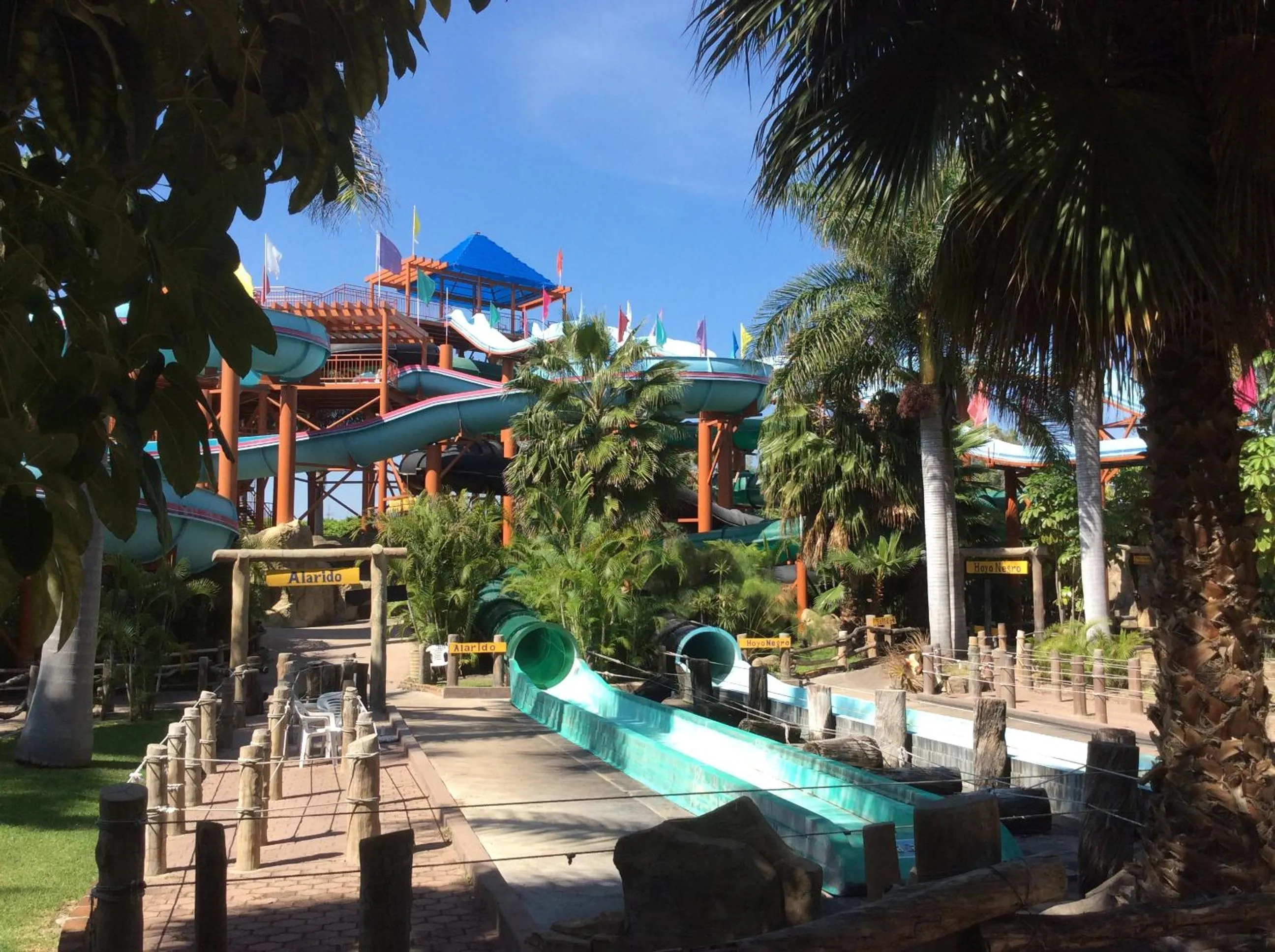 Aqua park in Hotel Y Parque Acuático La Caldera