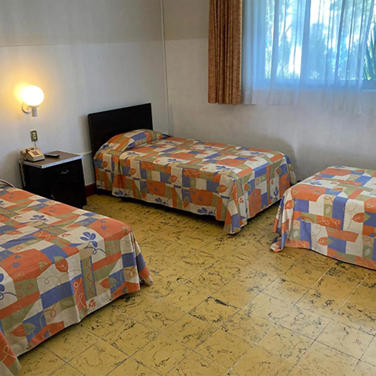 Bed in Hotel Y Parque Acuático La Caldera