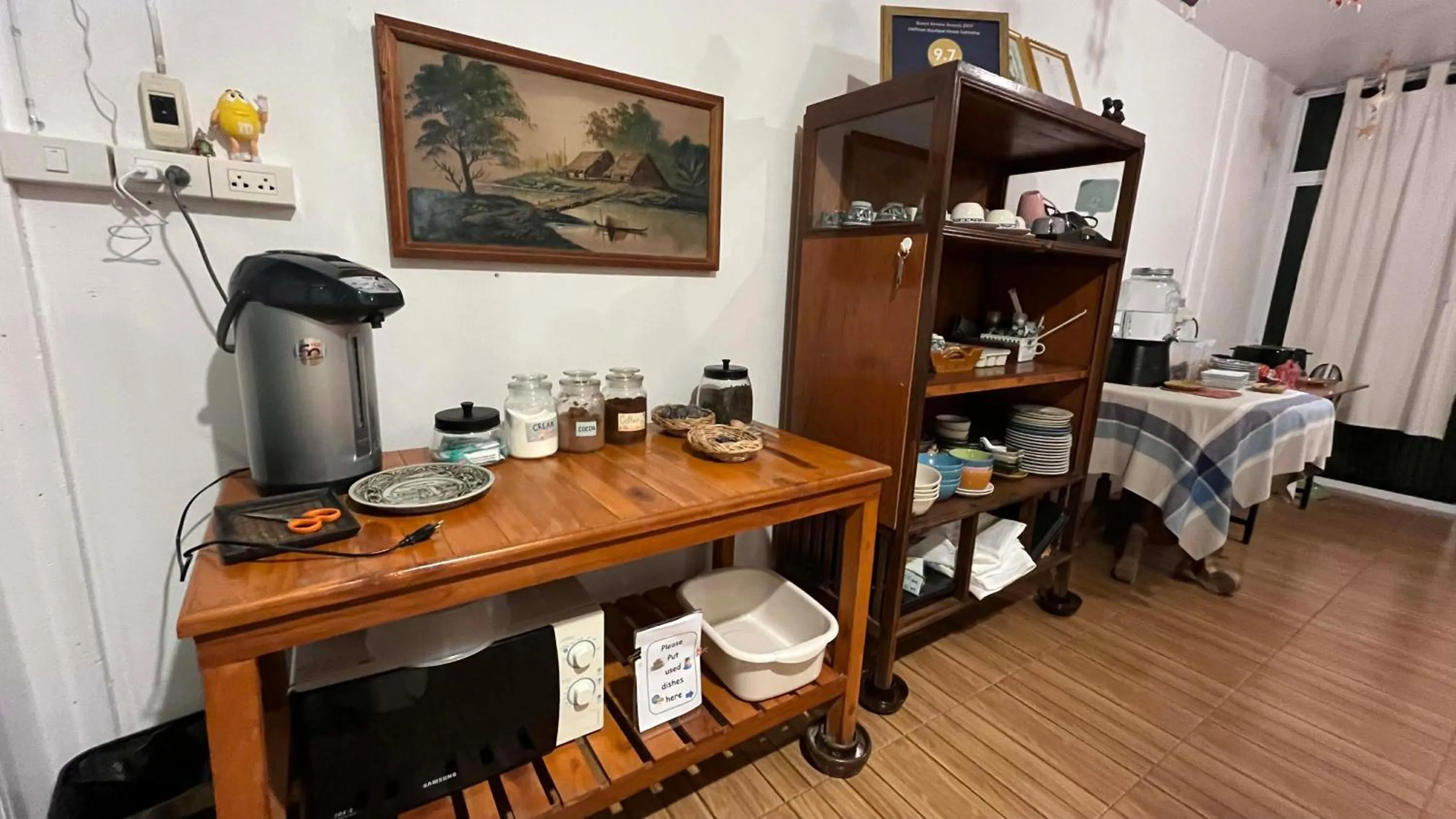 Restaurant/places to eat, Bed in OldTown Boutique House Sukhothai