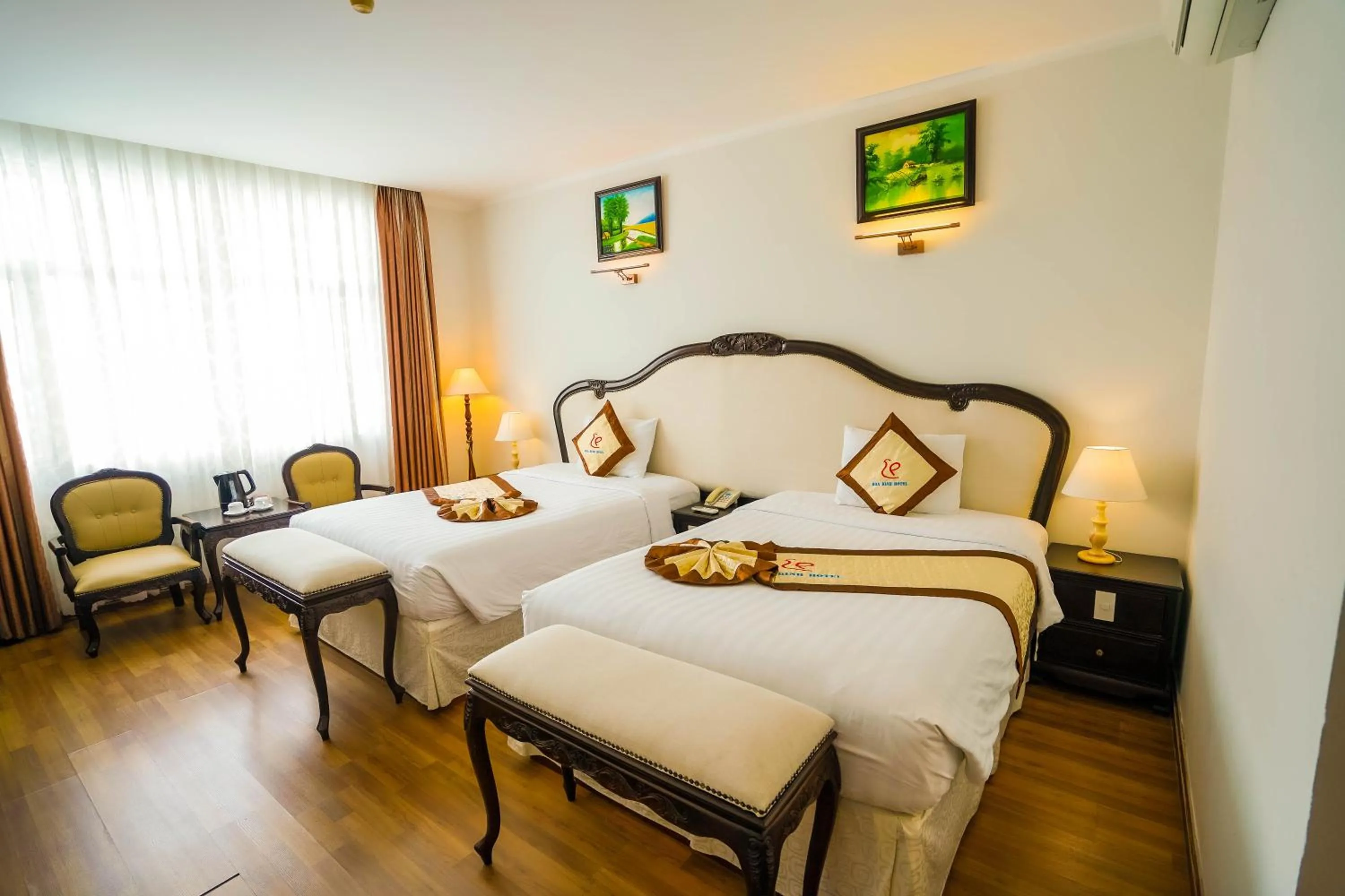 Bed in Hoa Binh 1 Hotel