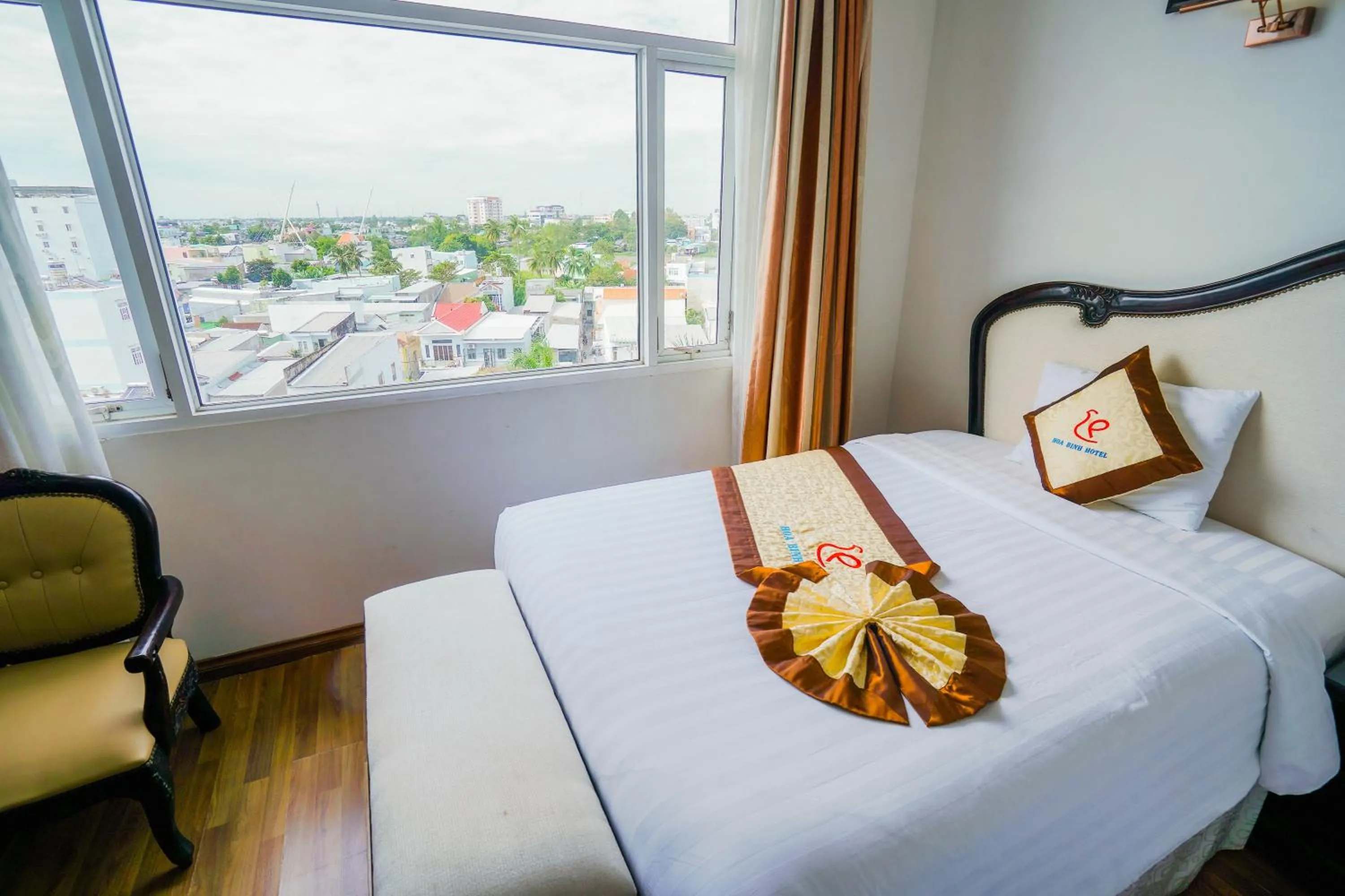 Bed in Hoa Binh 1 Hotel