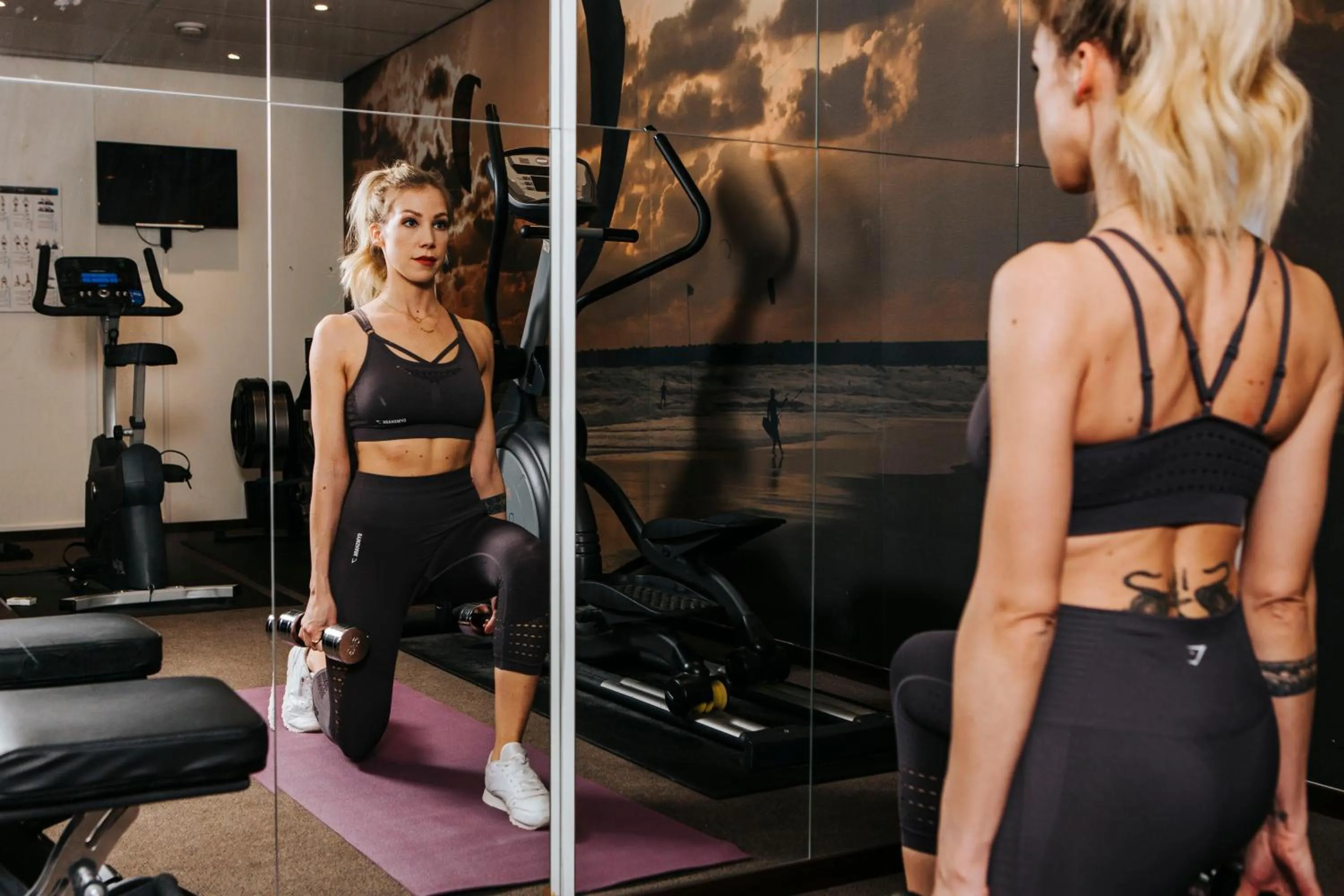 Fitness centre/facilities in The Hague Teleport Hotel - Free Parking