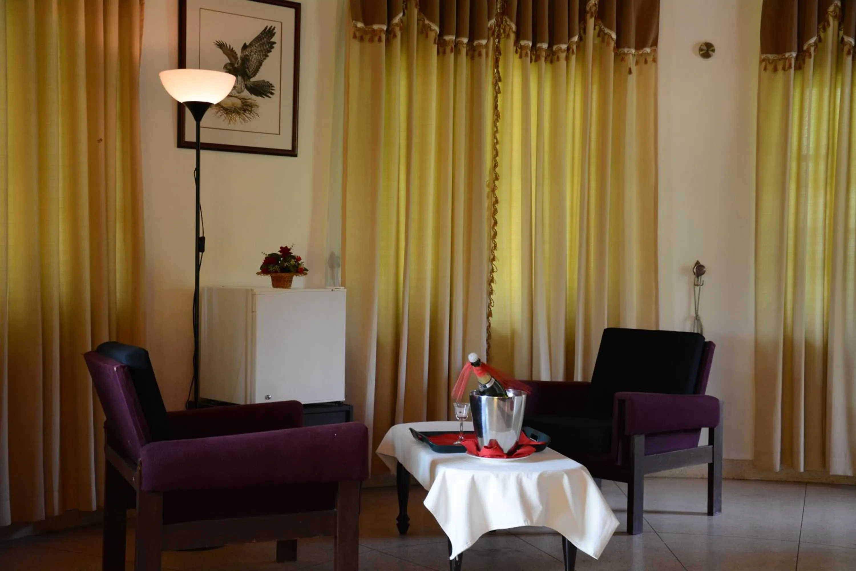 Seating area in Hotel Spring View