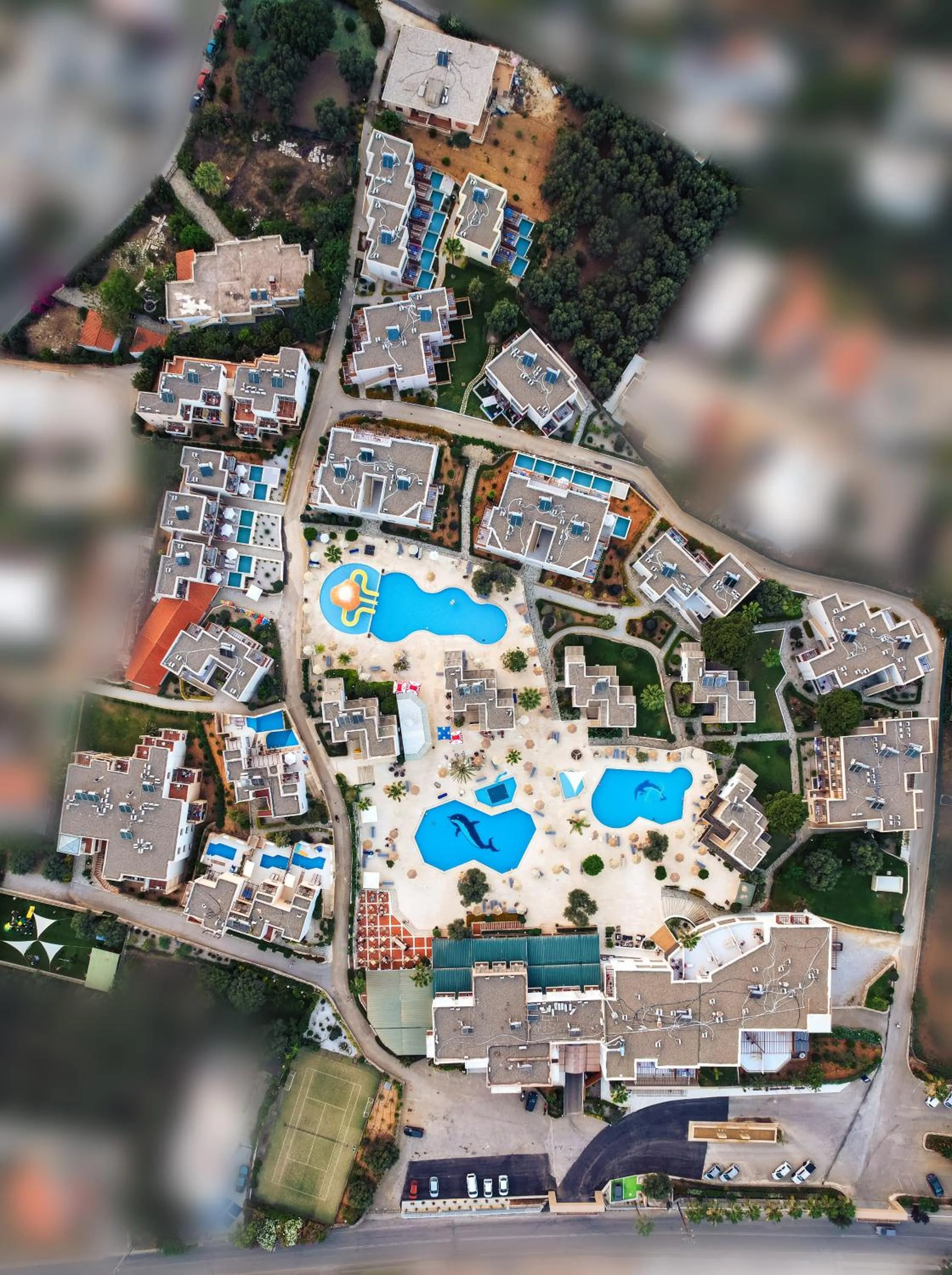 Bird's eye view in Sirios Village Hotel & Bungalows - All Inclusive