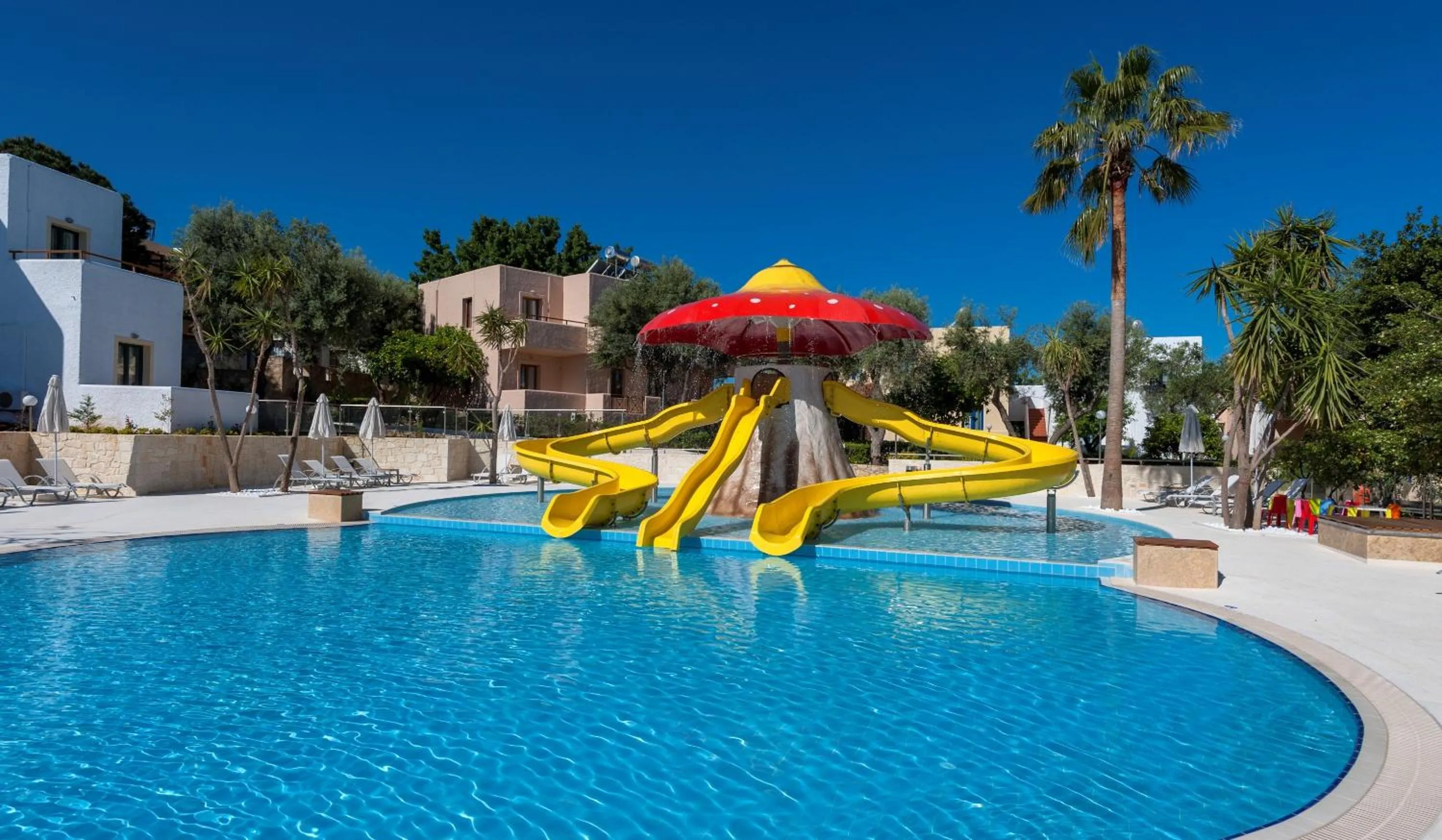 Aqua park in Sirios Village Hotel & Bungalows - All Inclusive