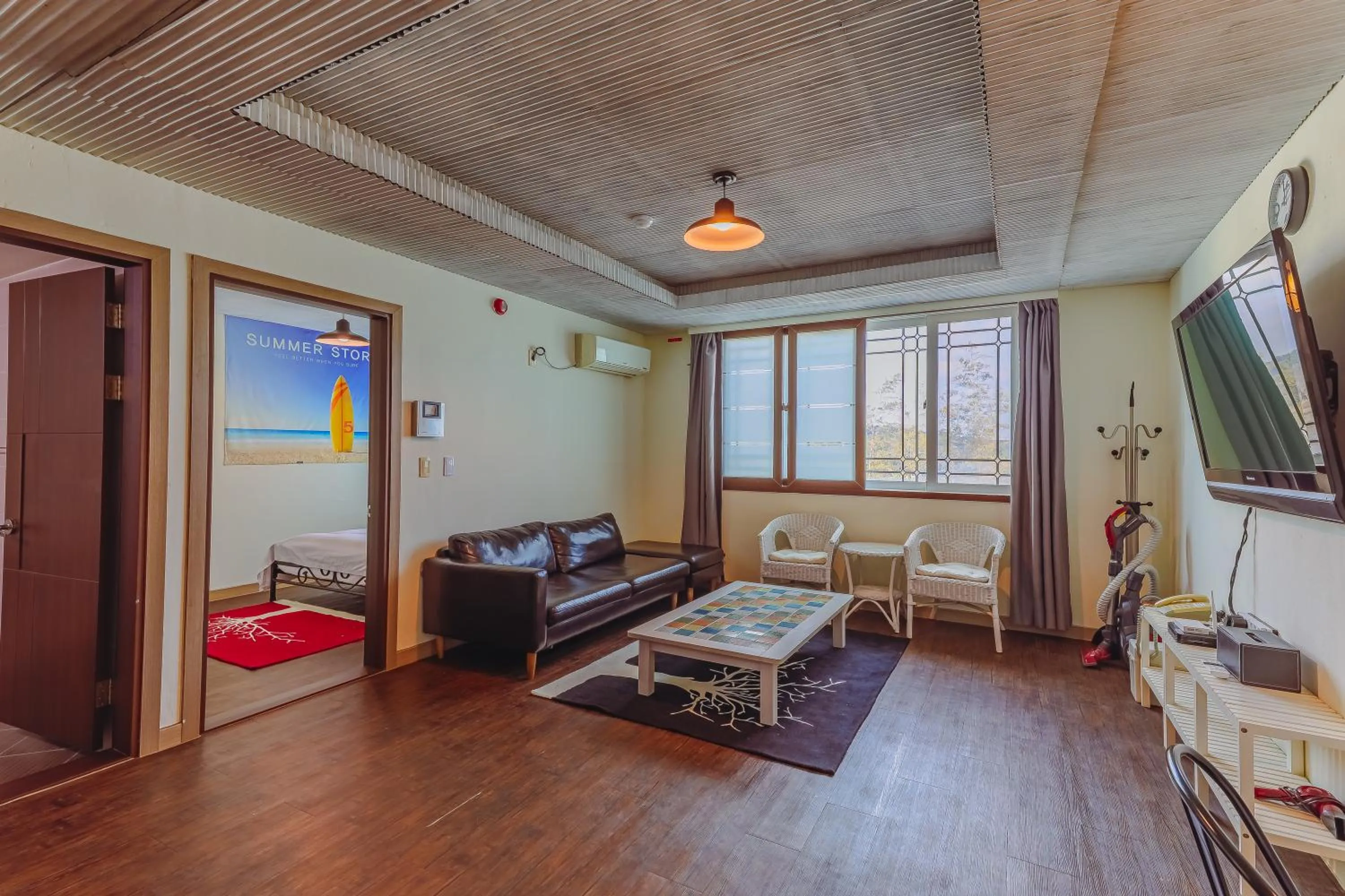 Bed in Residence Hotel Blue Ocean View