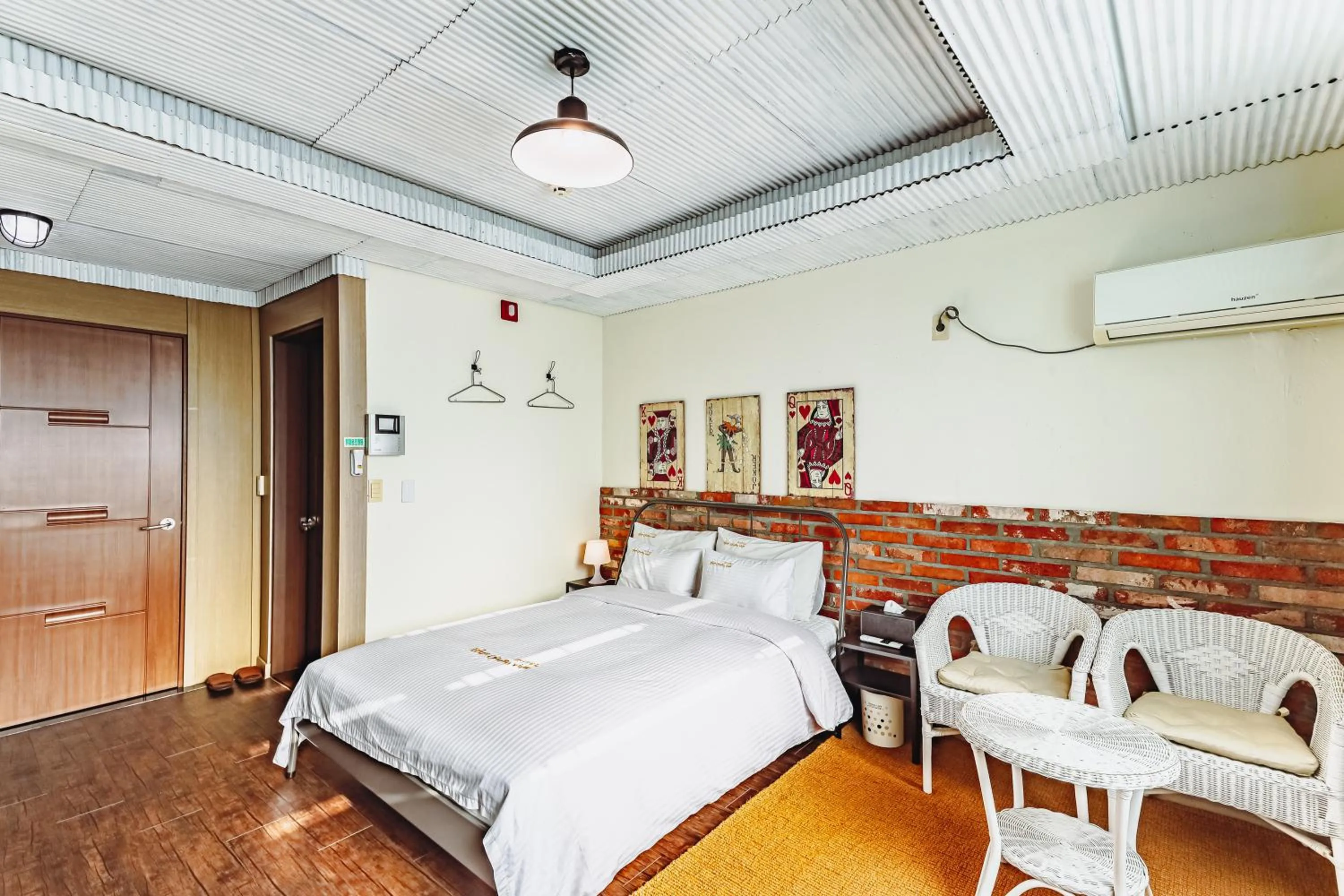 Bed in Residence Hotel Blue Ocean View