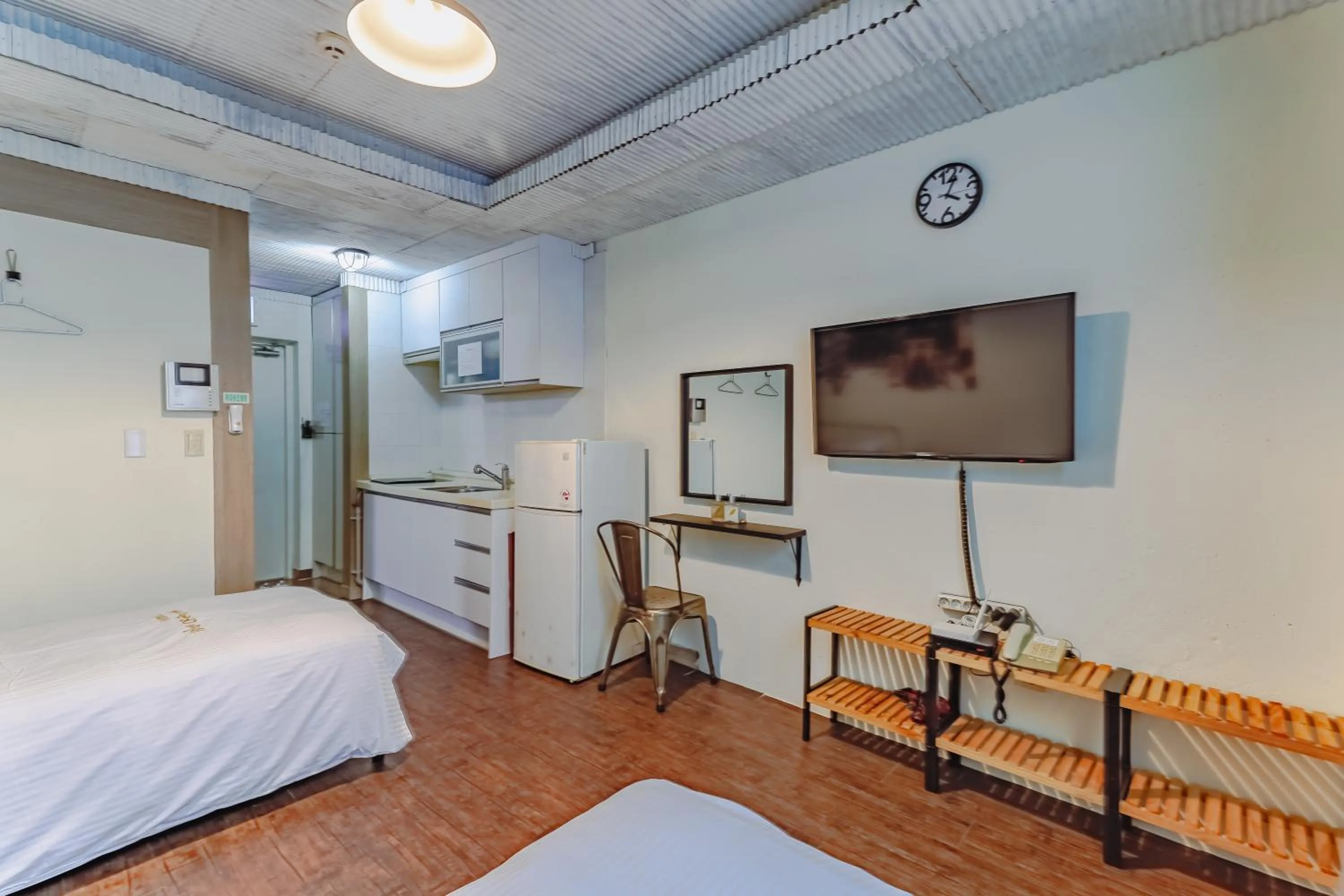 Bed in Residence Hotel Blue Ocean View