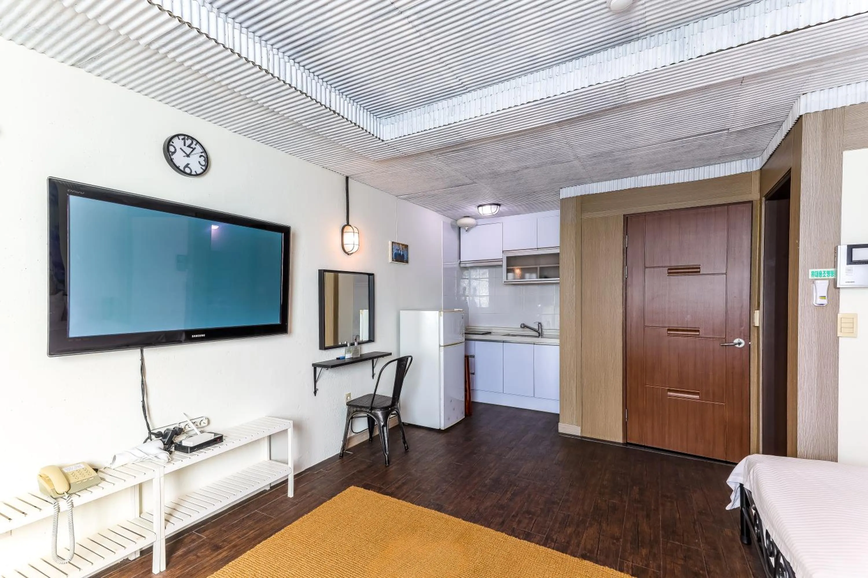 Bed in Residence Hotel Blue Ocean View