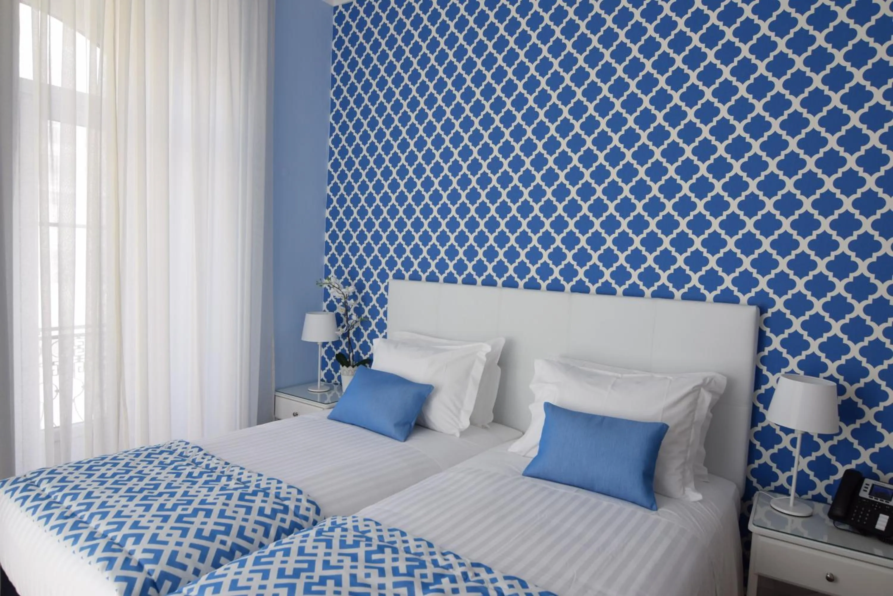 Decorative detail, Bed in Dream Chiado Apartments