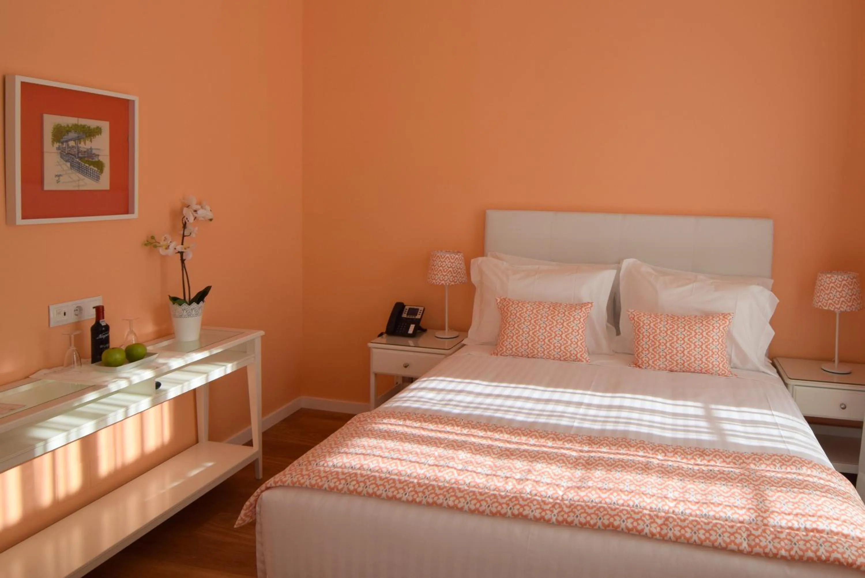 Decorative detail, Bed in Dream Chiado Apartments