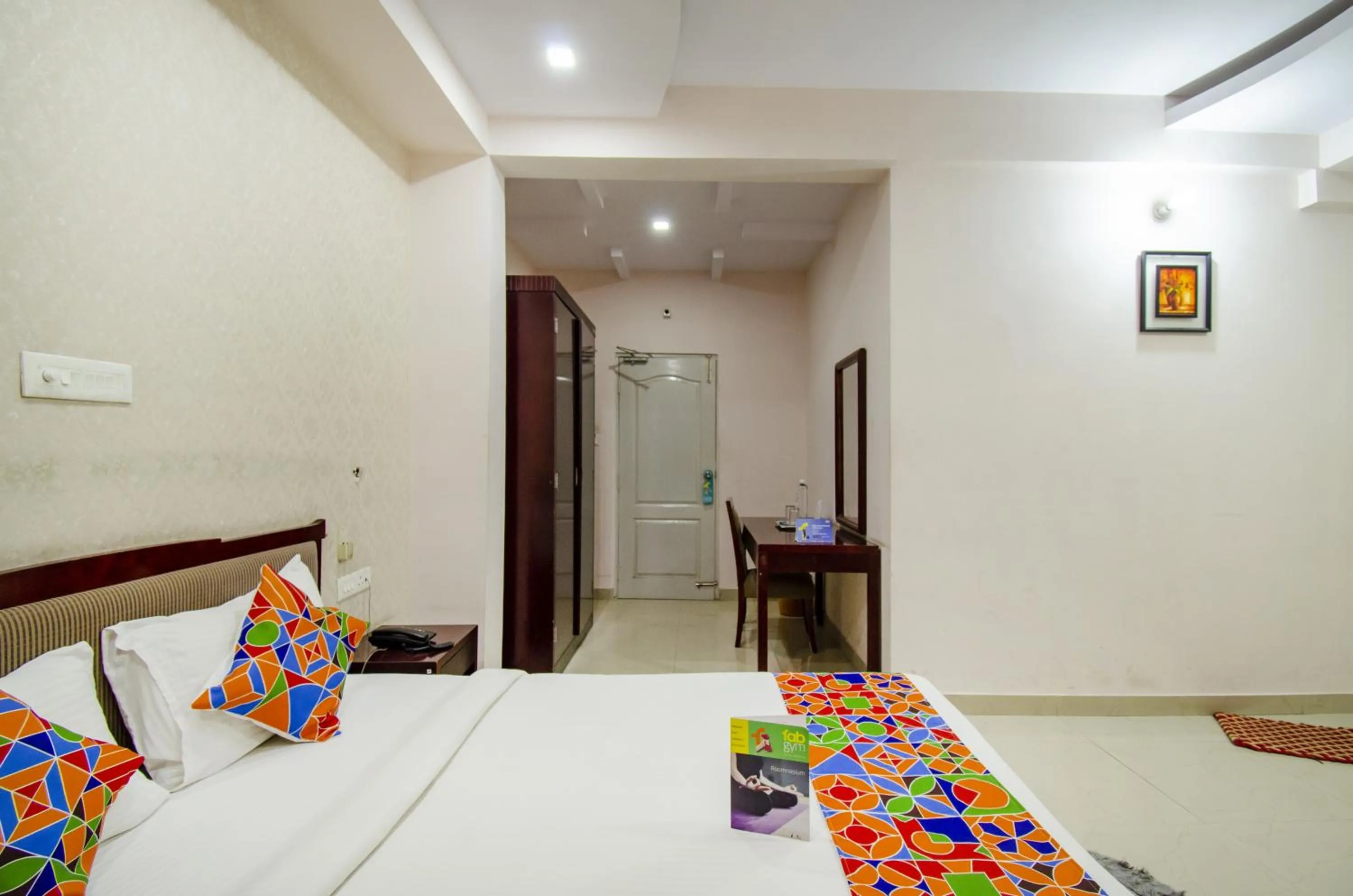 Bedroom, Bed in FabExpress Oriental Suites III - BTM Mico Layout