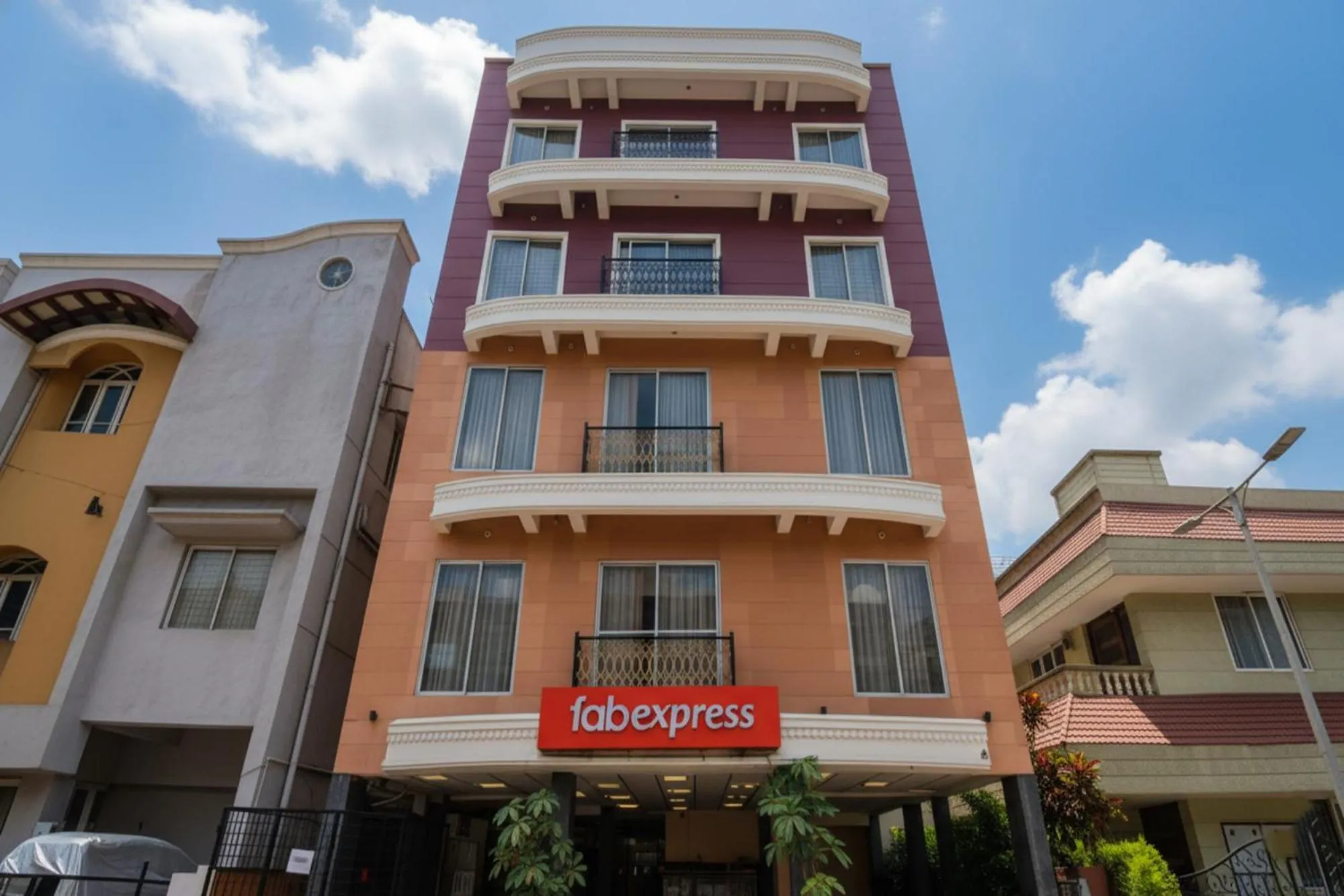 Facade/entrance in FabExpress Oriental Suites III - BTM Mico Layout