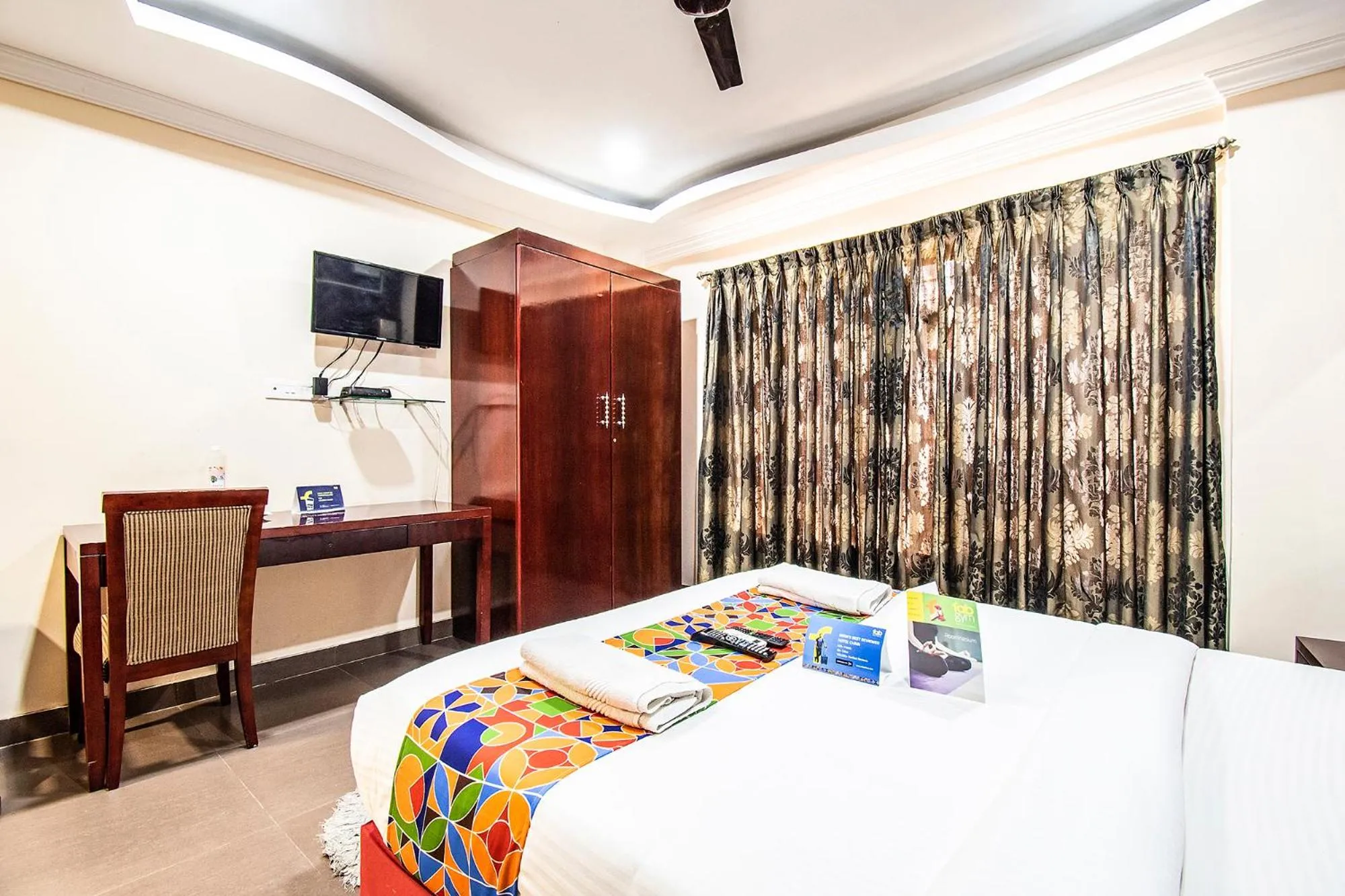 Bedroom, Bed in FabExpress Oriental Suites III - BTM Mico Layout