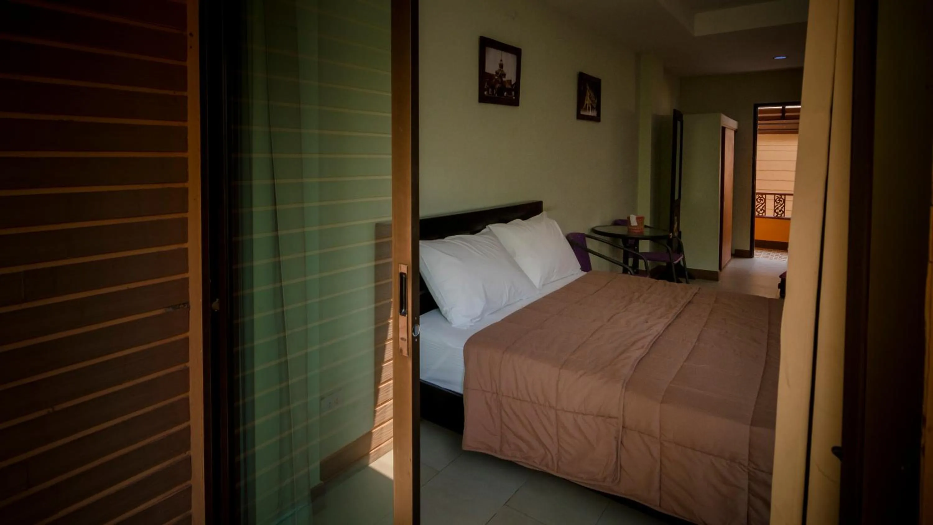 Bed in Banlanna Hotel Lampang