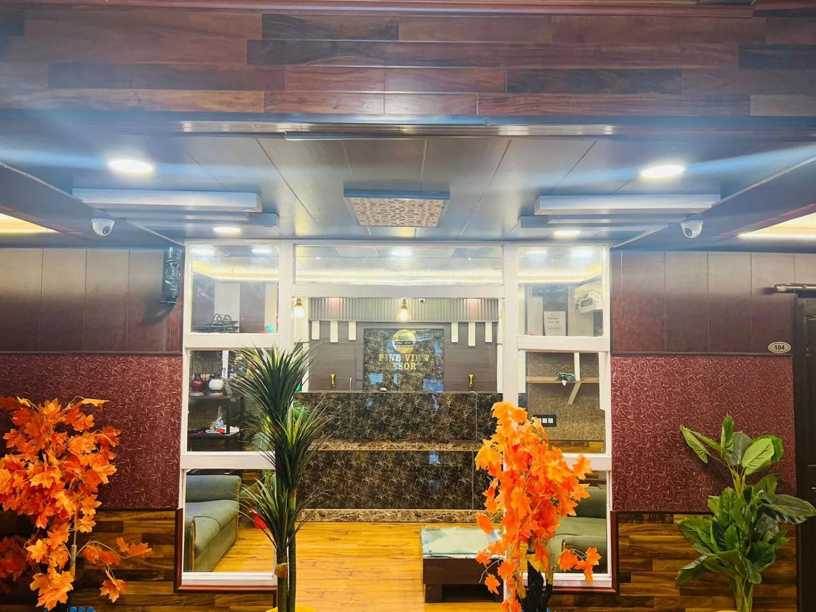 Lobby or reception in Pine View Resort