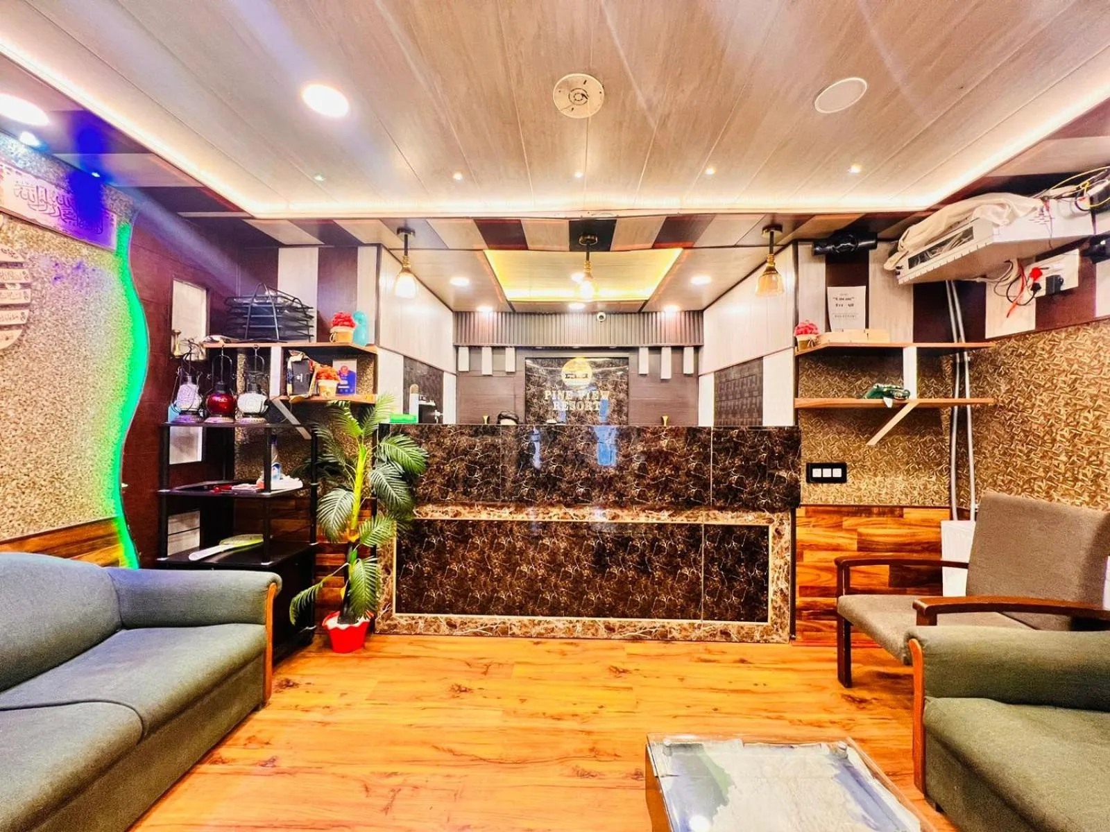 Lobby or reception in Pine View Resort