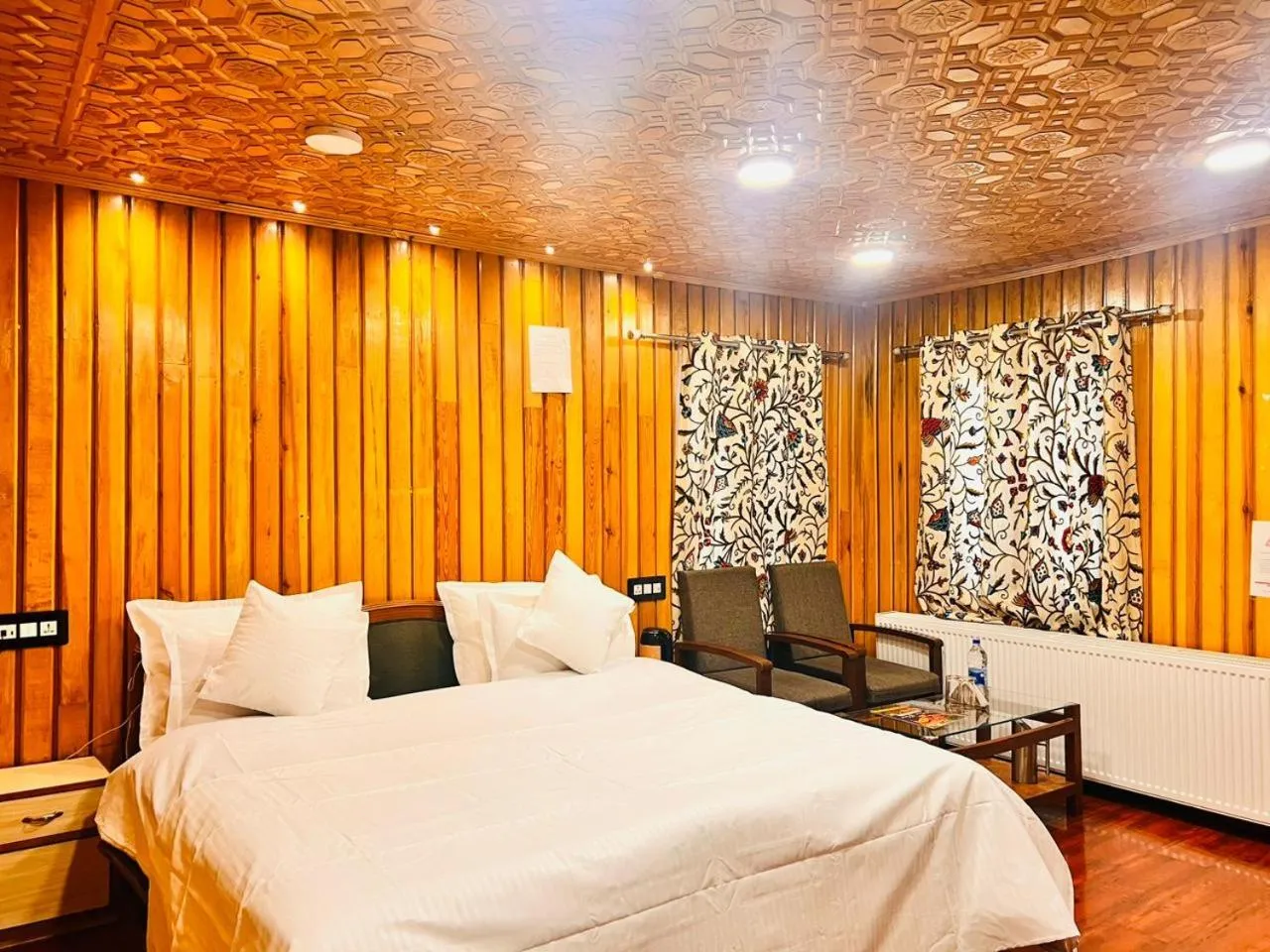 Bed in Pine View Resort