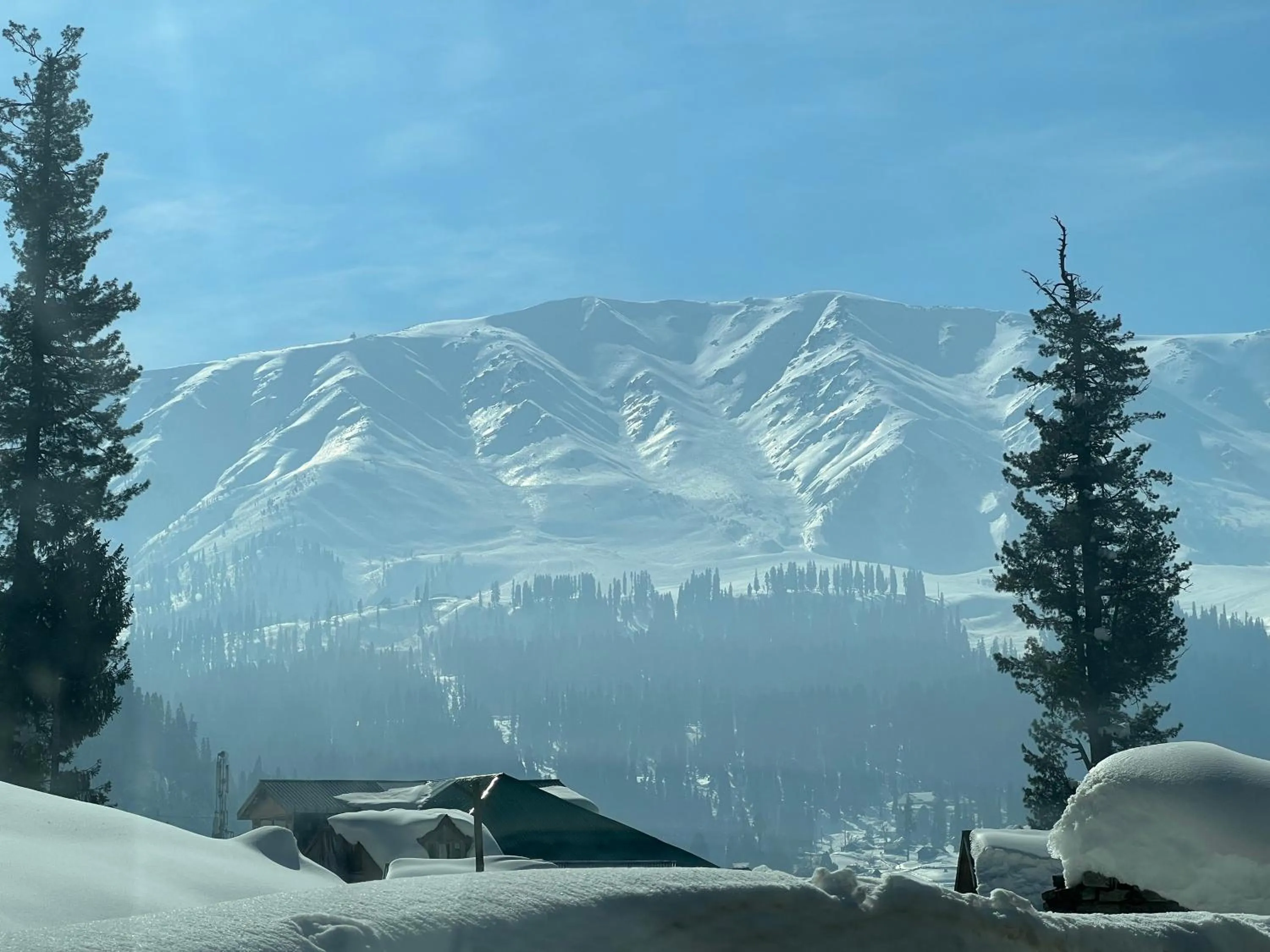 Winter in Pine View Resort