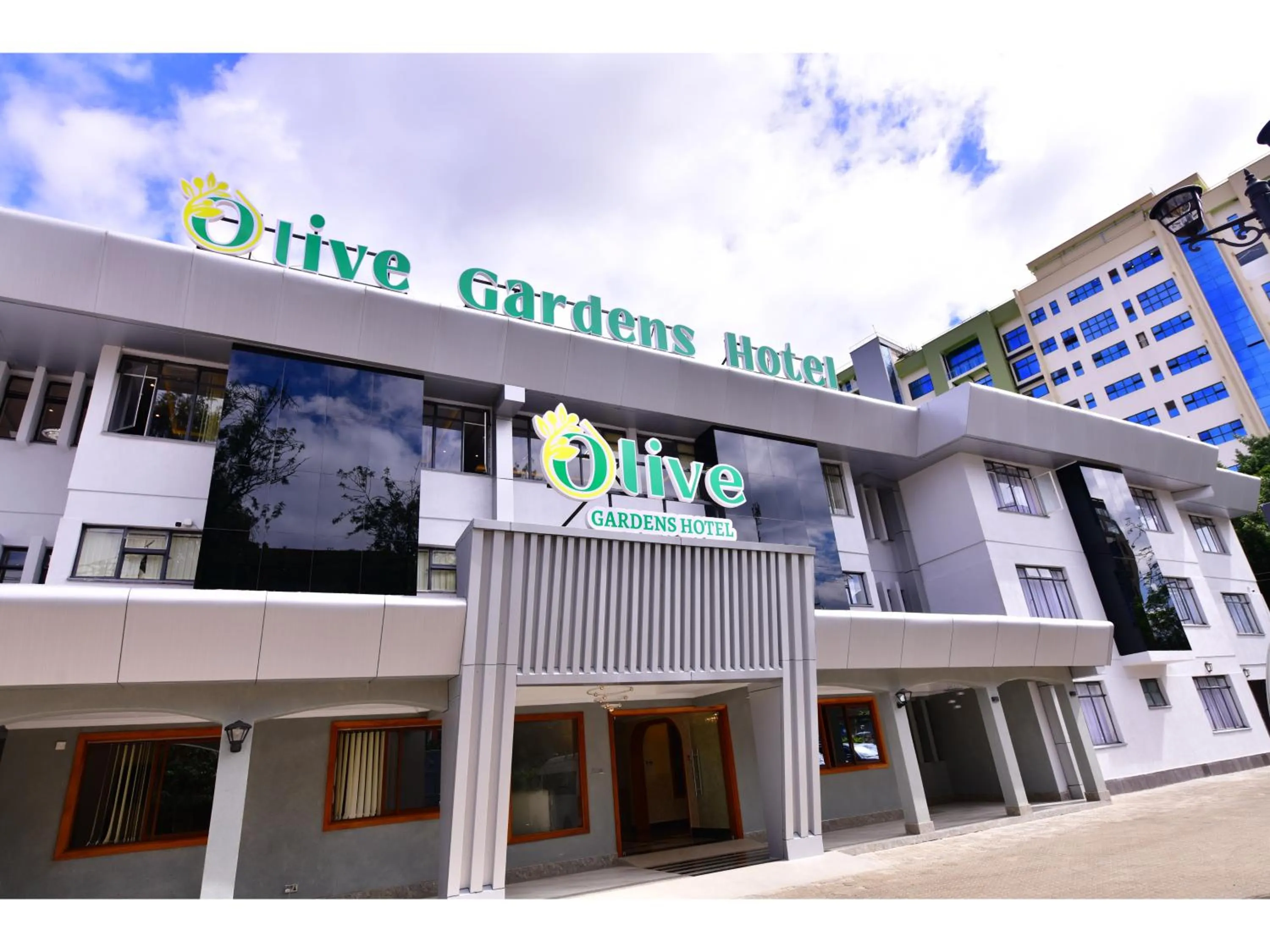 Property building in Olive Gardens Hotel Nairobi
