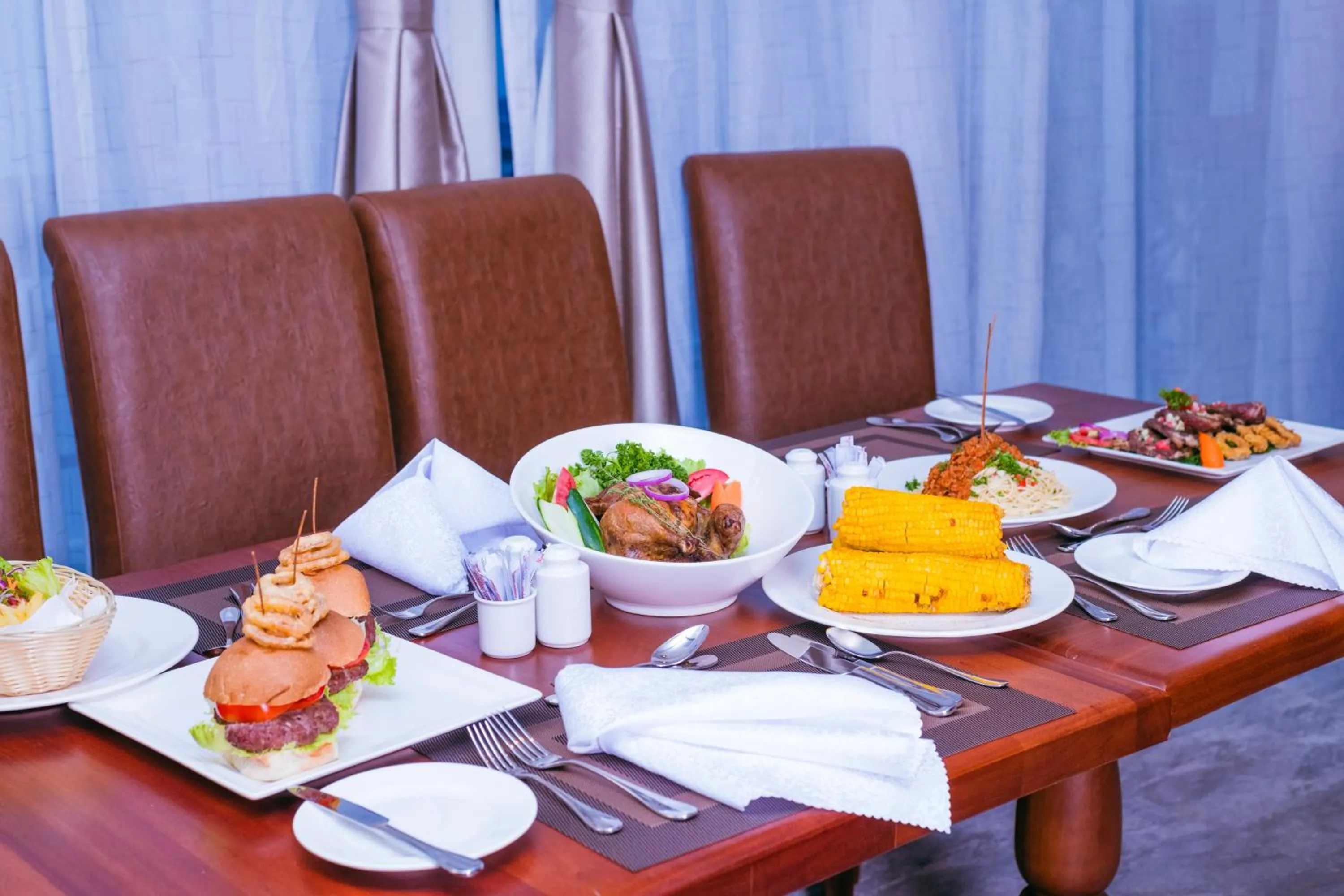 Lunch in Olive Gardens Hotel Nairobi