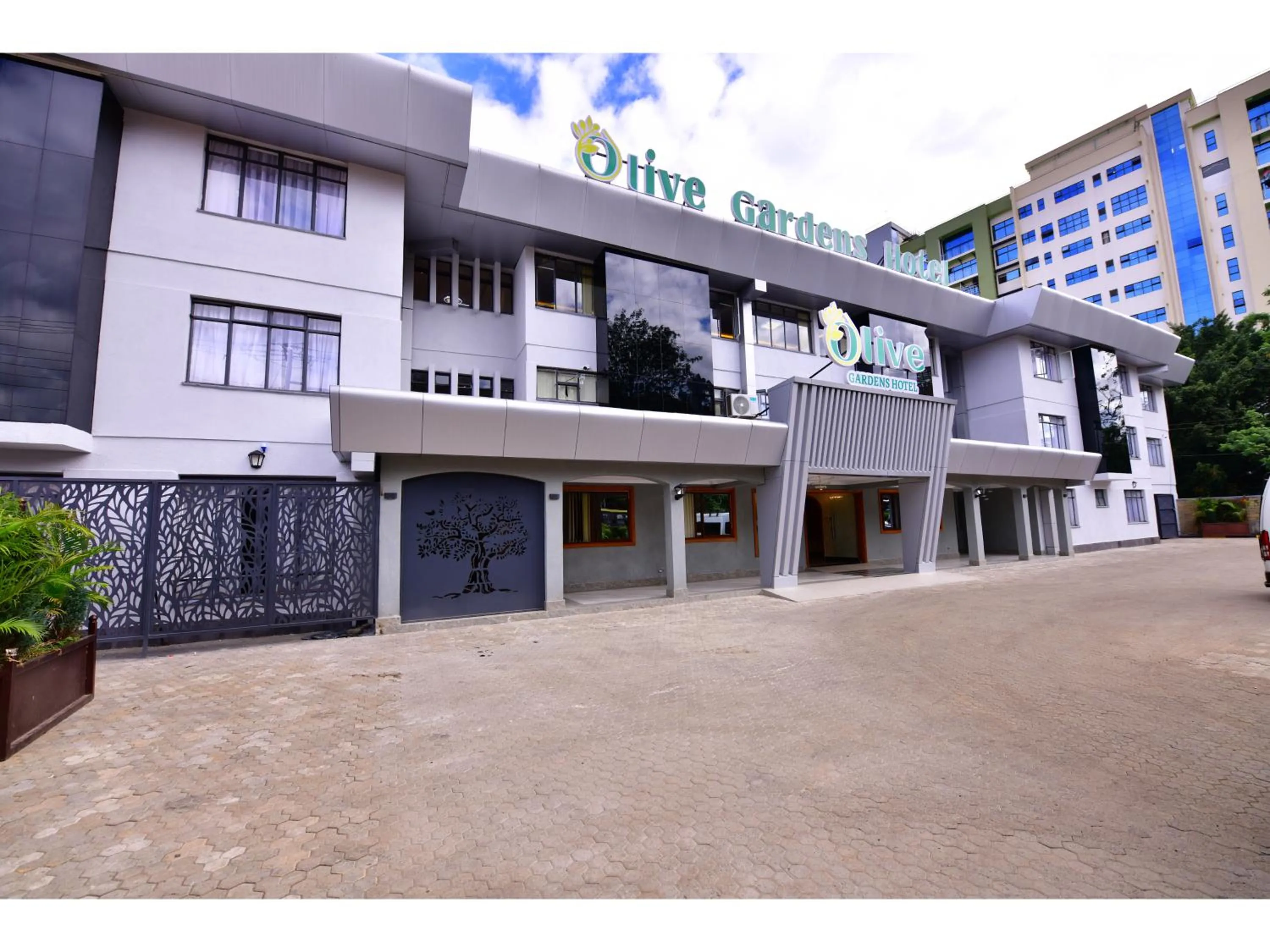 Property building in Olive Gardens Hotel Nairobi