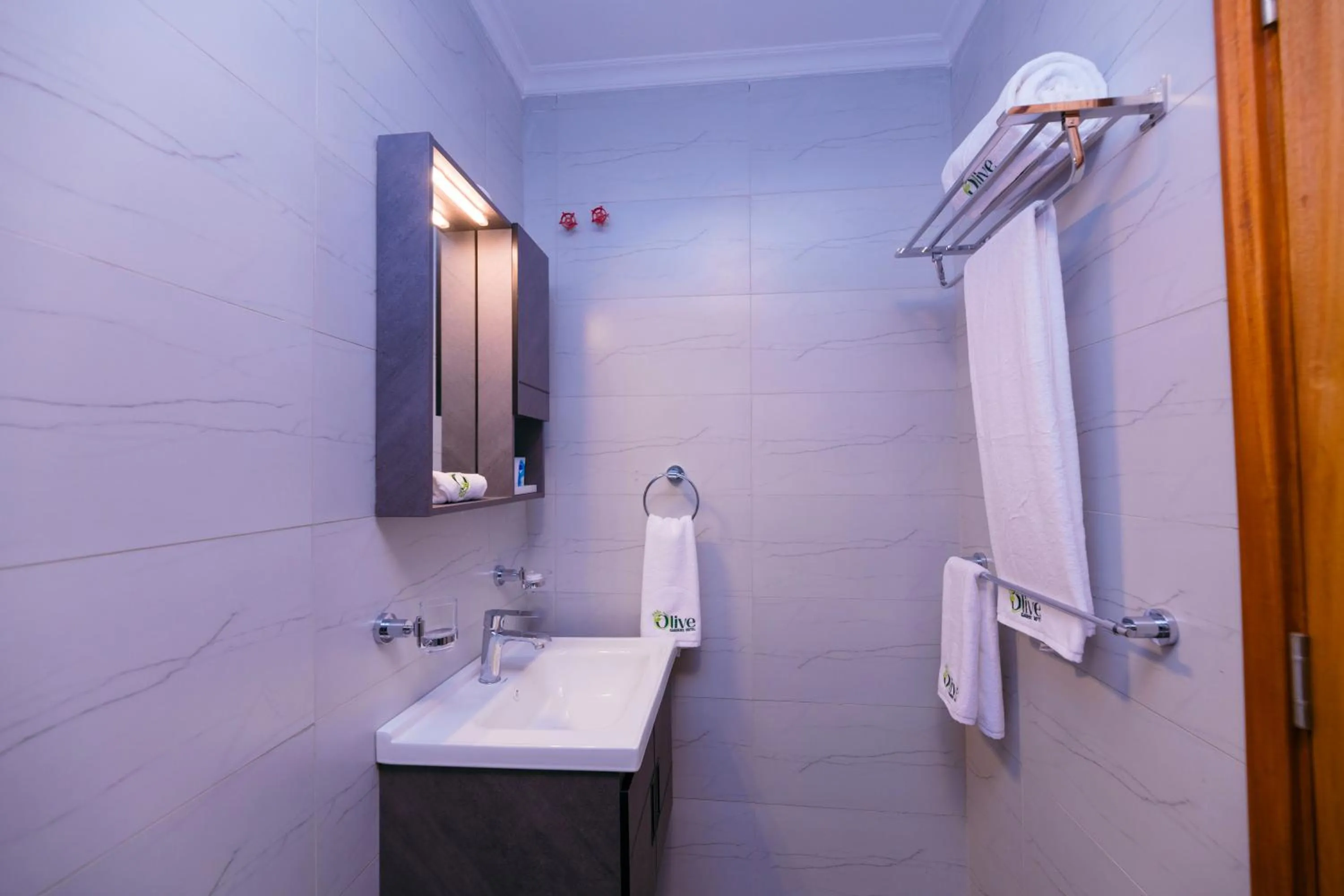 towels in Olive Gardens Hotel Nairobi