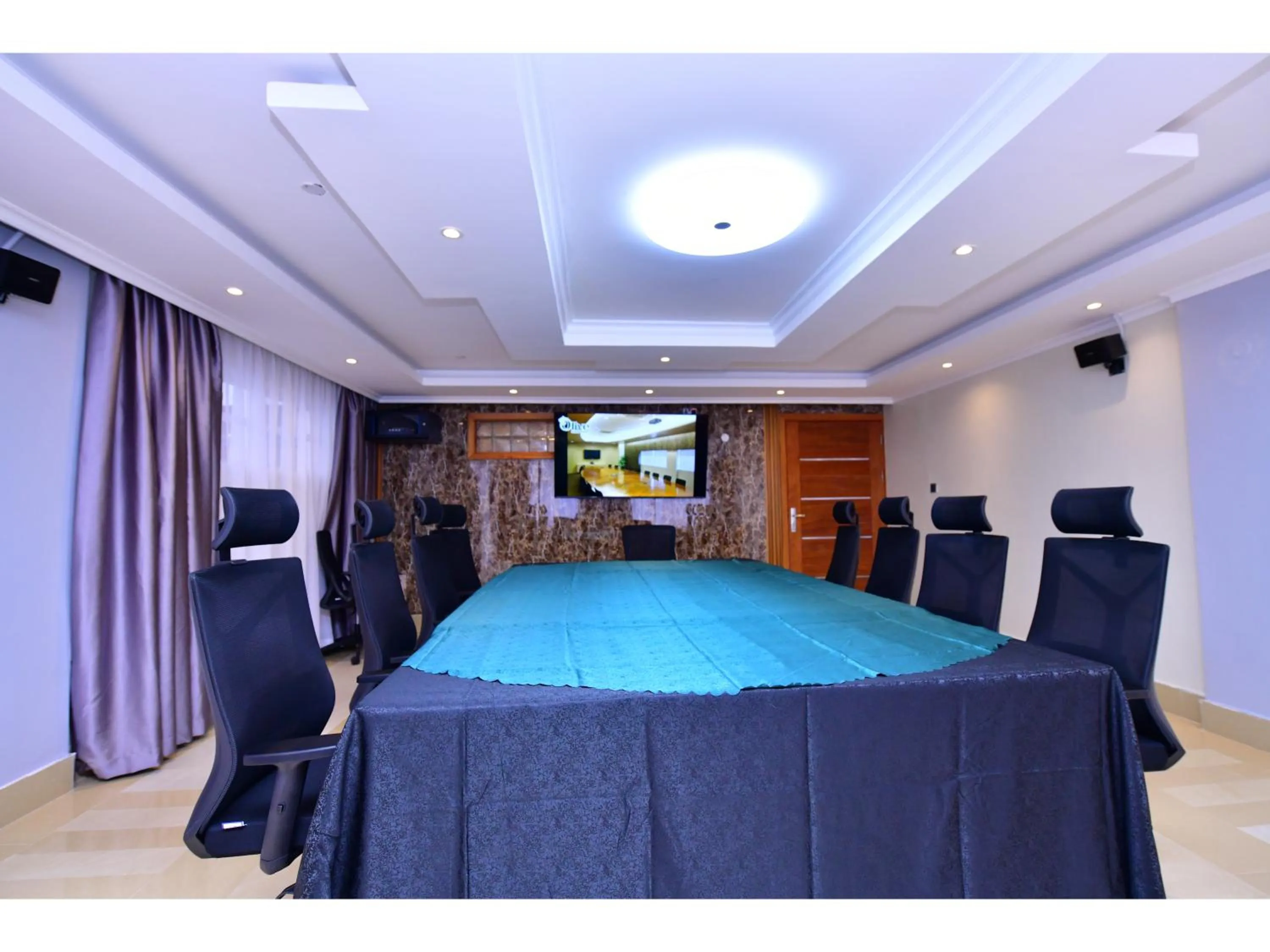 Seating area in Olive Gardens Hotel Nairobi