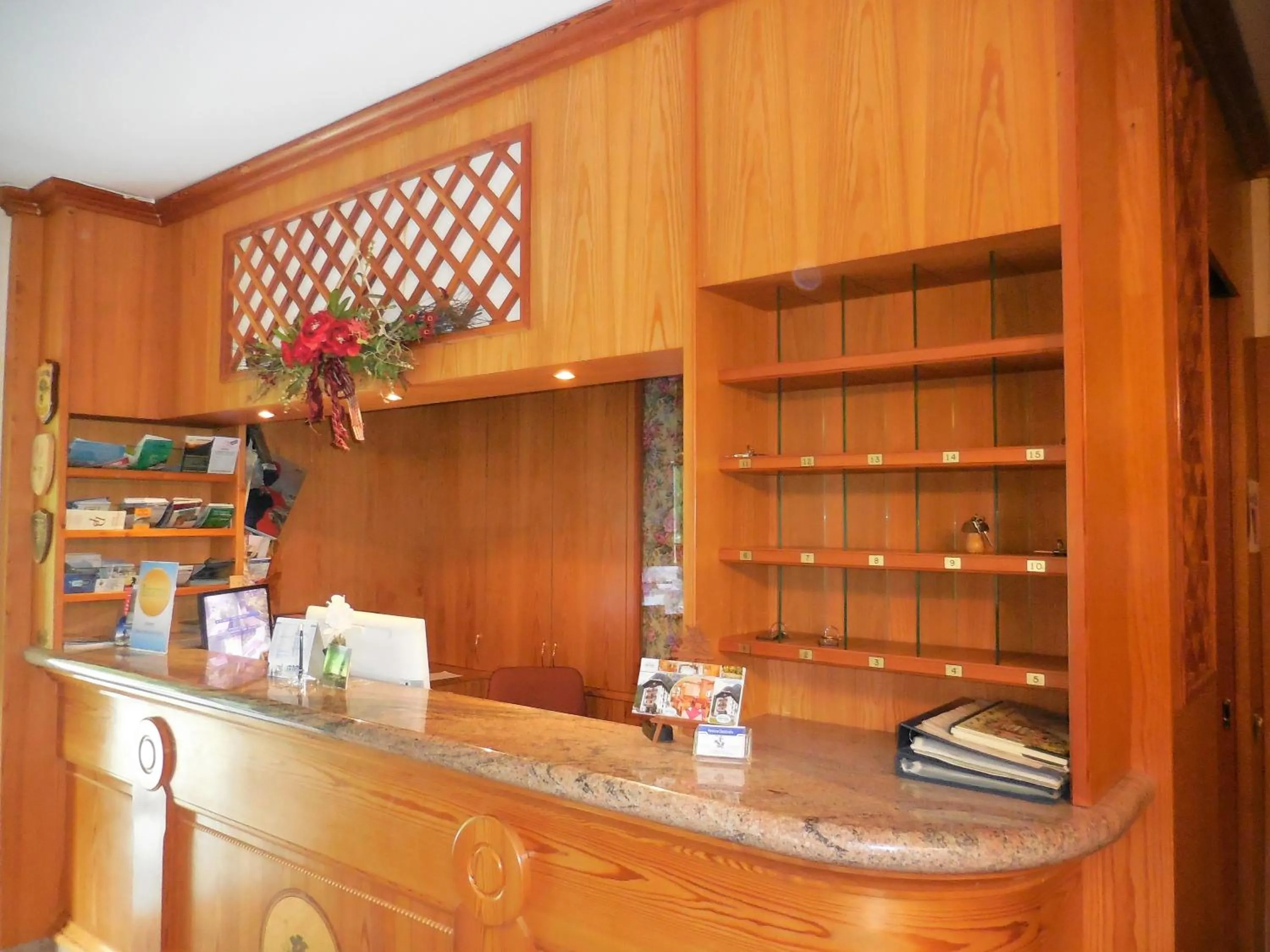 Lobby or reception in Pensione Genzianella