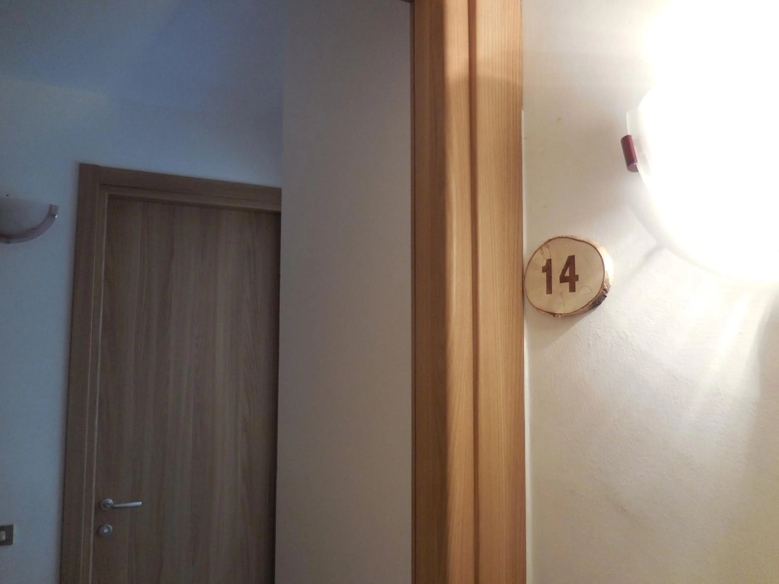 Decorative detail in Pensione Genzianella