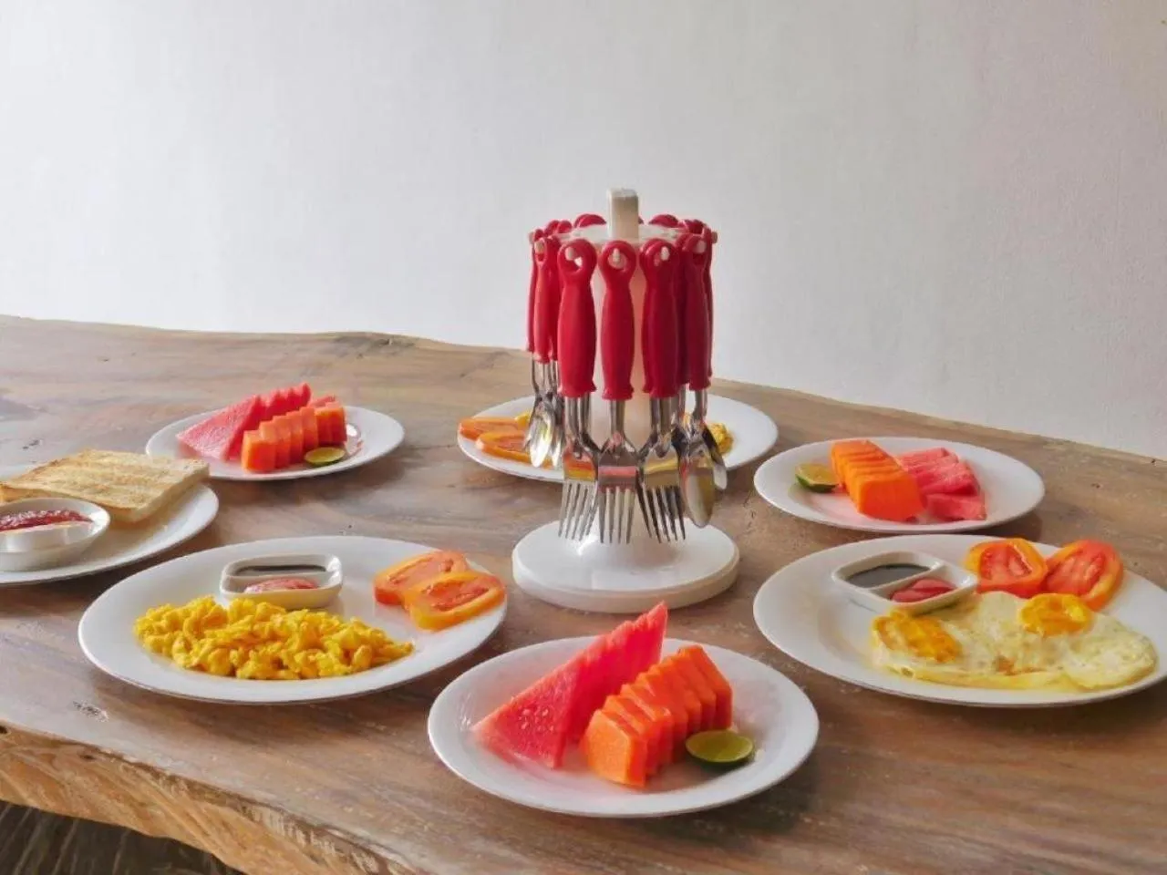 Breakfast in Asri Sari Ubud Resort