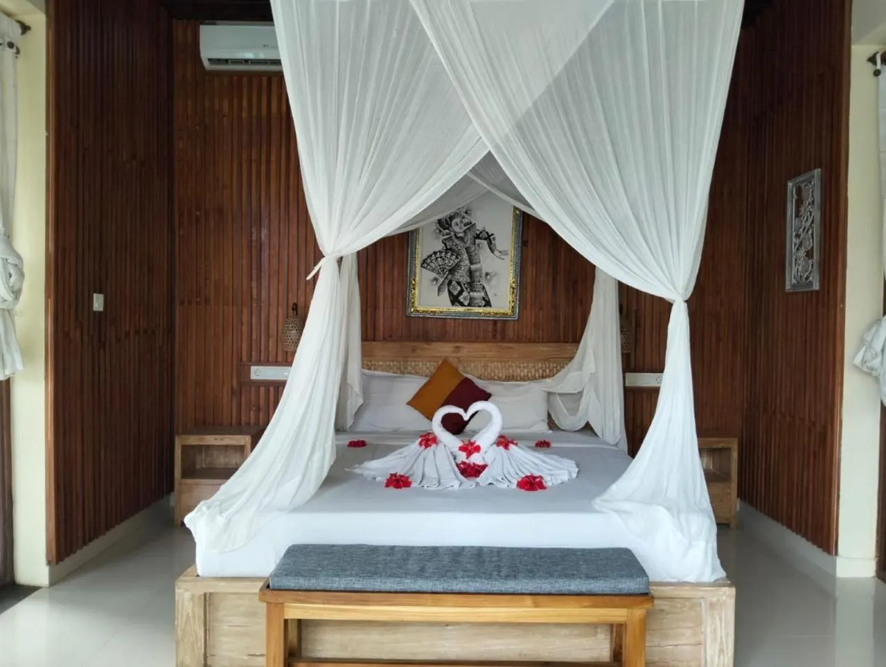 Bedroom, Bed in Asri Sari Ubud Resort