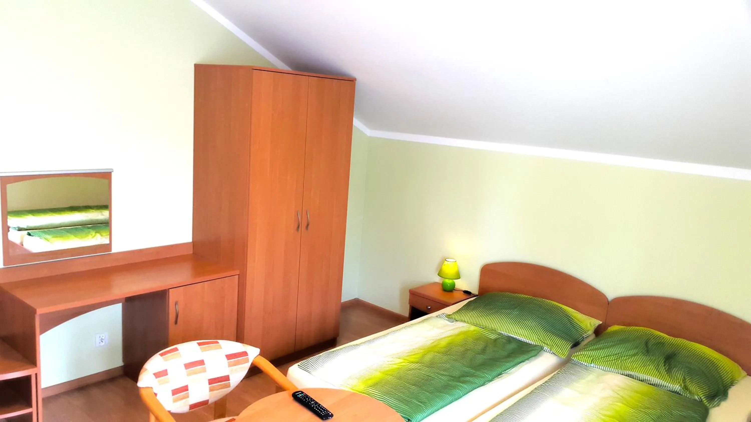 Photo of the whole room, Bed in Posejdon